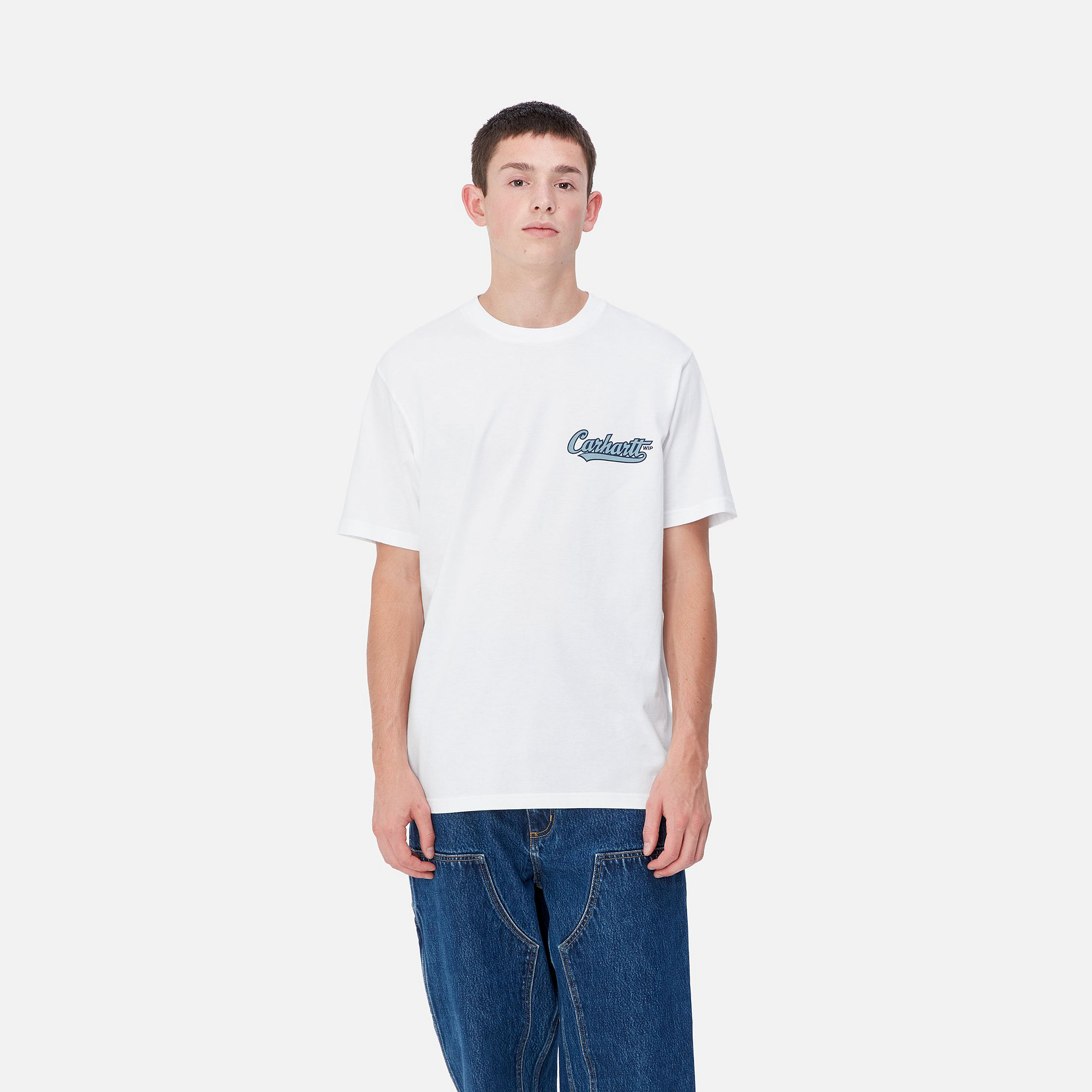 Camiseta Carhartt WIP Spill - White