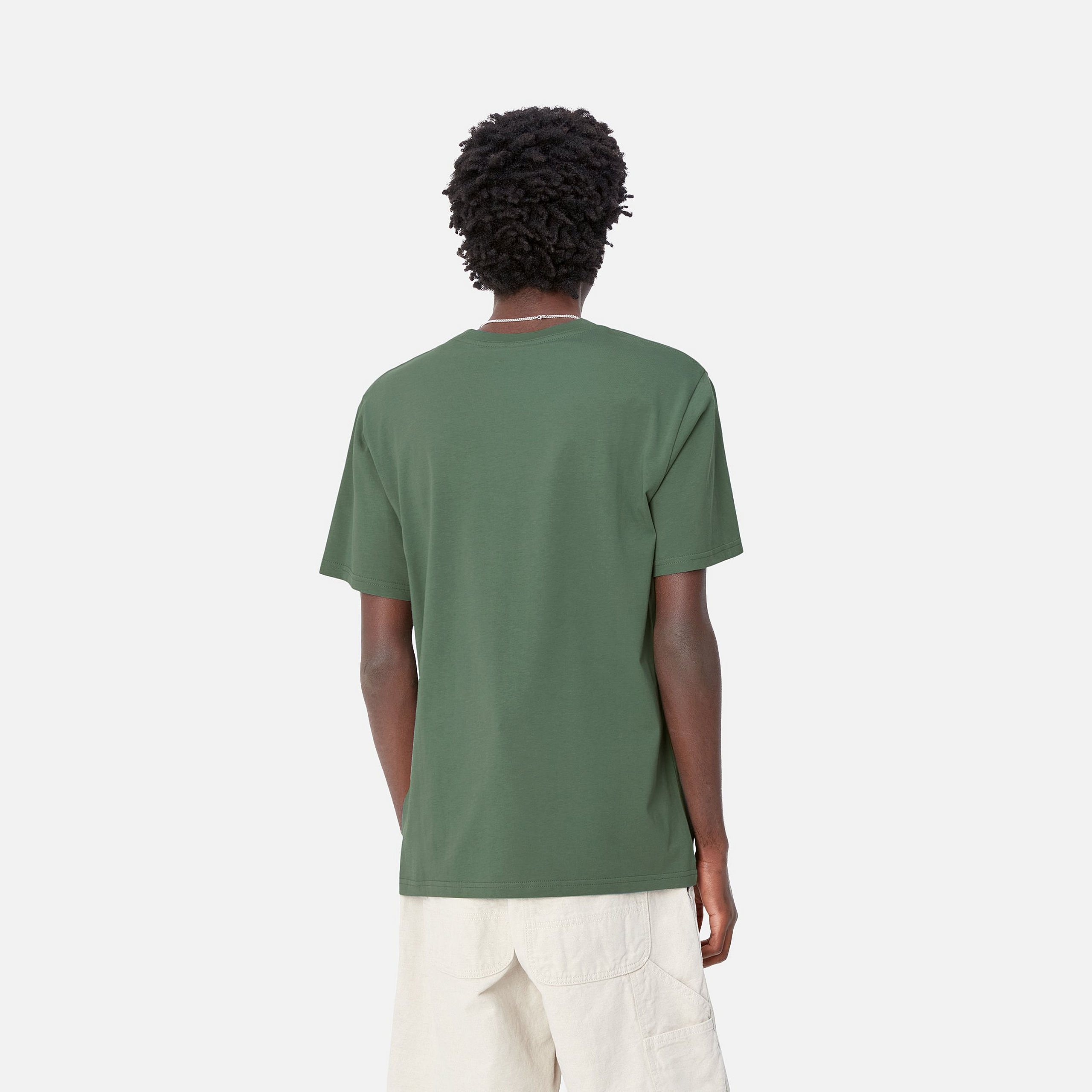 Camiseta Carhartt WIP Pocket - Duck Green