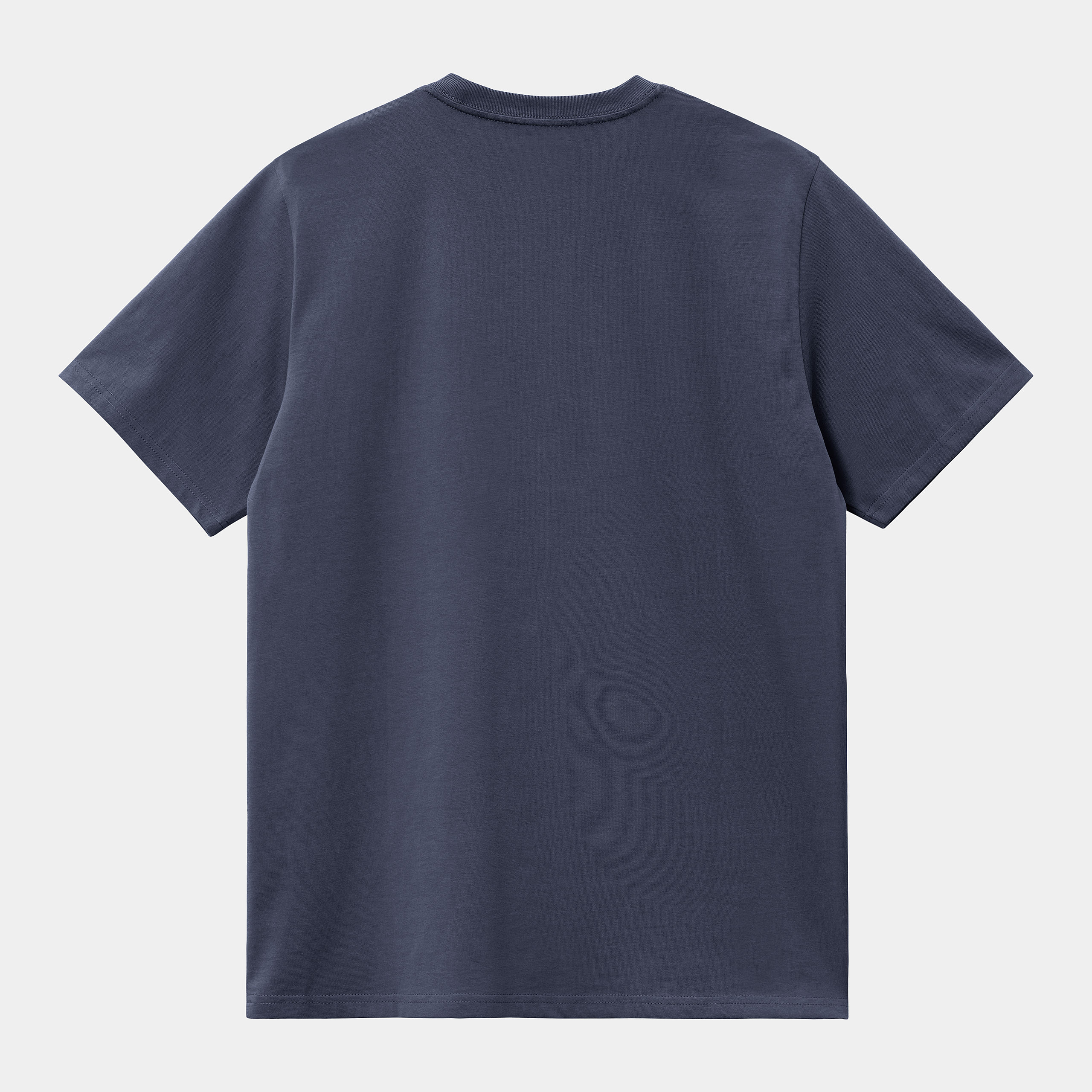 Camiseta Carhartt WIP Script Embroidery - Air Force Blue/White