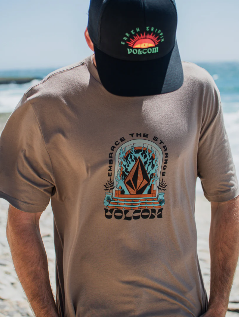 Camiseta Volcom Sacred Stone - Teak