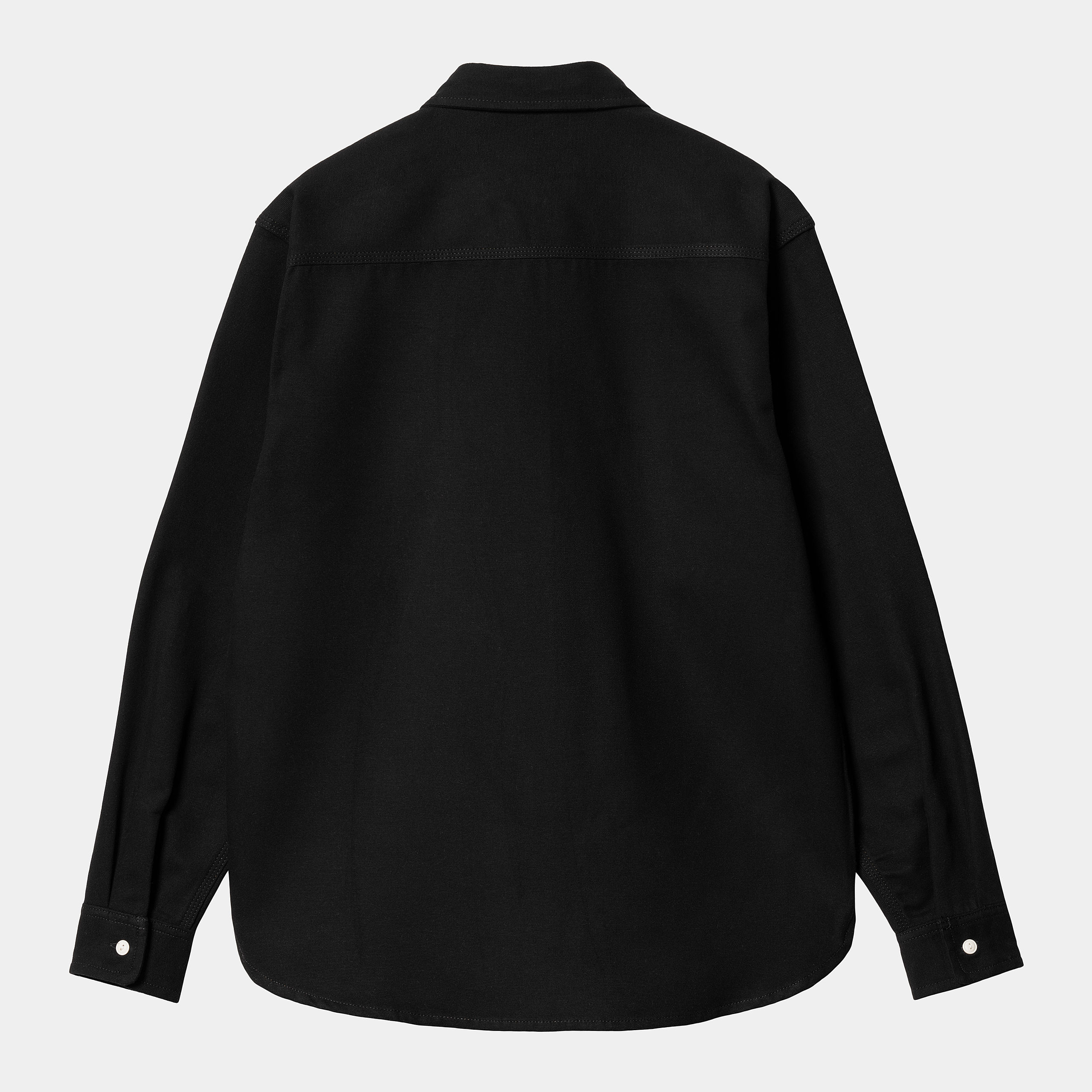 Camisa Carhartt WIP L/S Clink - Black (Rigid)