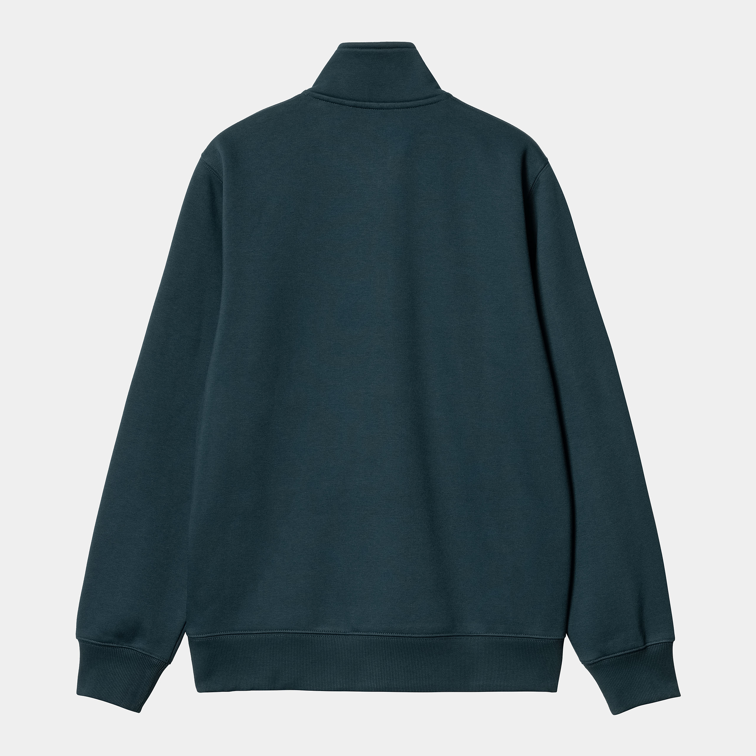 Sudadera con Media Cremallera Chase Neck Zip - Duck Blue/Gold