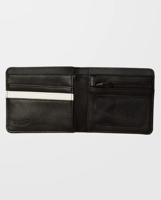 Cartera Volcom Slim Stone - Black