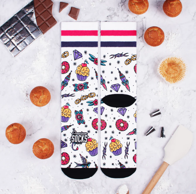 Calcetines American Socks As Cupcake