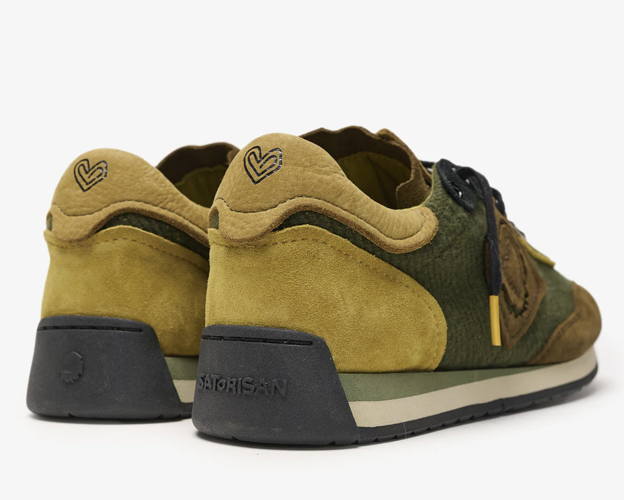 Zapatillas Satorisan Enso Twill Felt - Khaki Psychadelic
