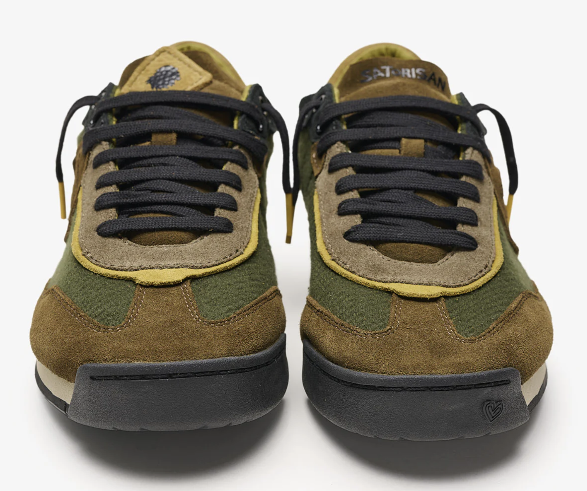 Zapatillas Satorisan Enso Twill Felt - Khaki Psychadelic