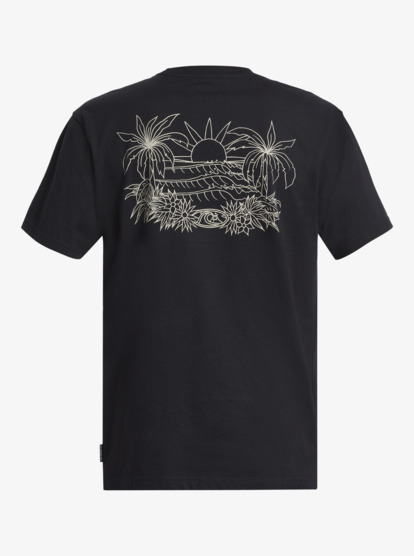 Camiseta Quiksilver Right Point - Black (KVJ0)