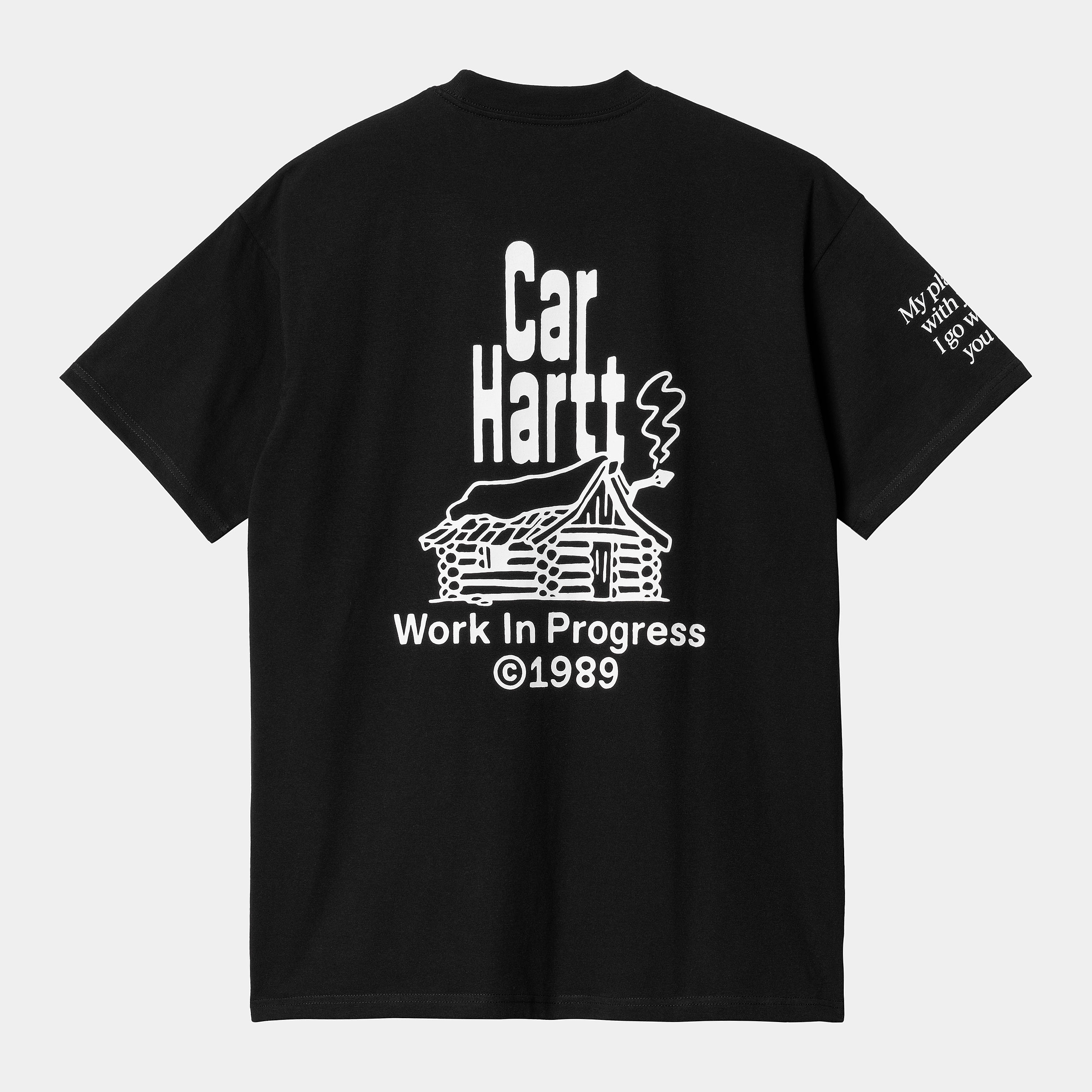 Camiseta Carhartt WIP S/S Home - Black/White