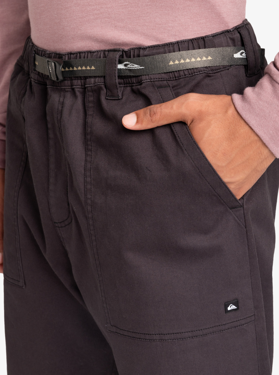 Pantalón Quiksilver Run Ashore - Tarmac (KTA0)