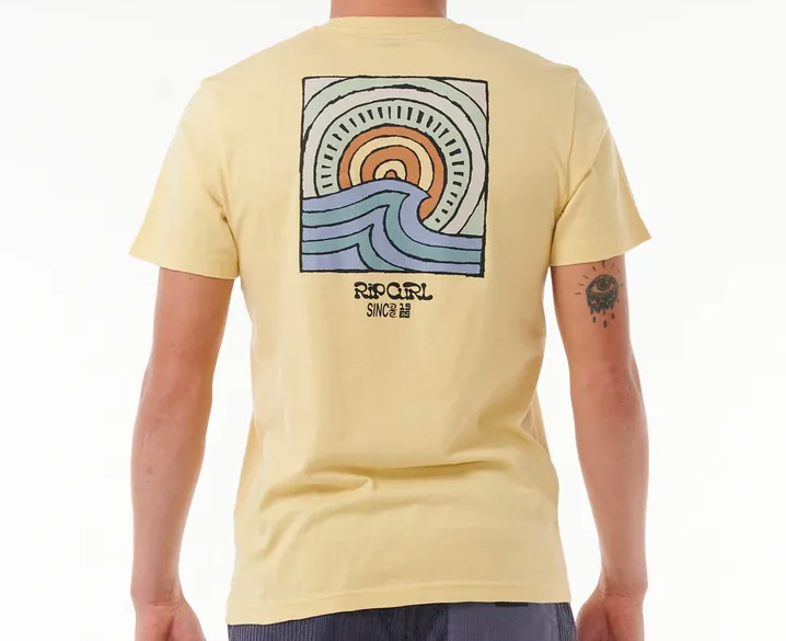Camiseta Rip Curl SWC Hazey - Straw