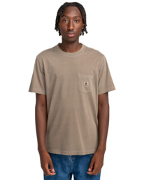 Camiseta Elemenet Basic Pocket - Walnut (TNT0)