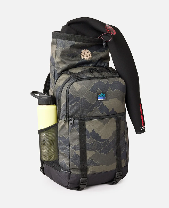 Mochila Rip Curl Dawn Patrol 30L - Black/Olive