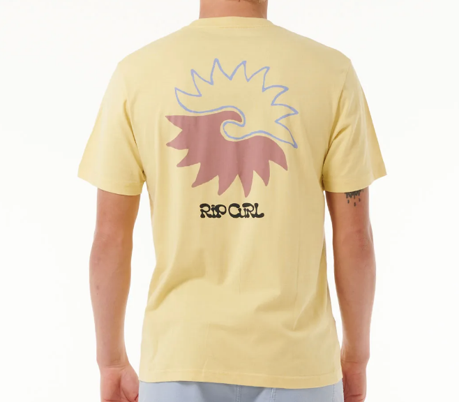 Camiseta Rip Curl SWC Breaker - Straw