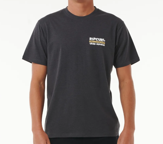 Camiseta Rip Curl Surfer Dude - Washed Black