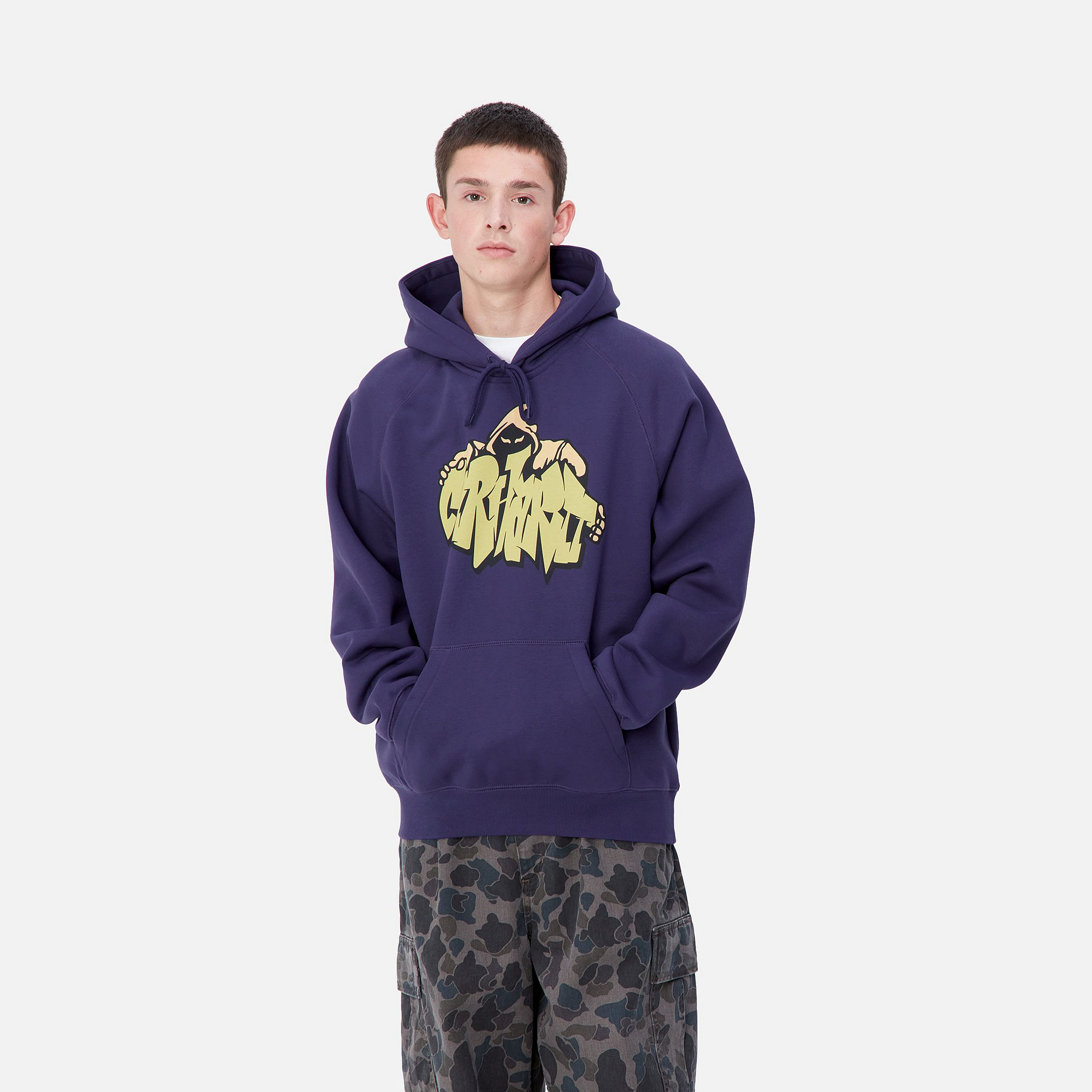 Sudadera con Capucha Carhartt WIP Yute - Aura