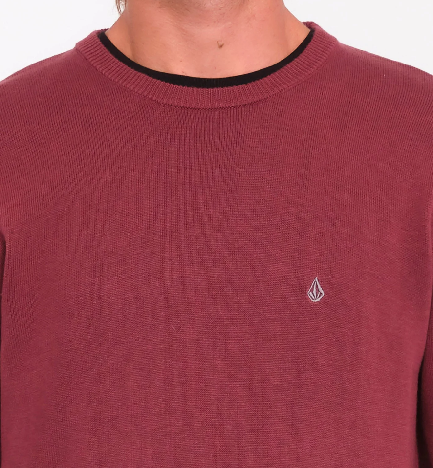 Jersey Volcom Uperstand - Merlot