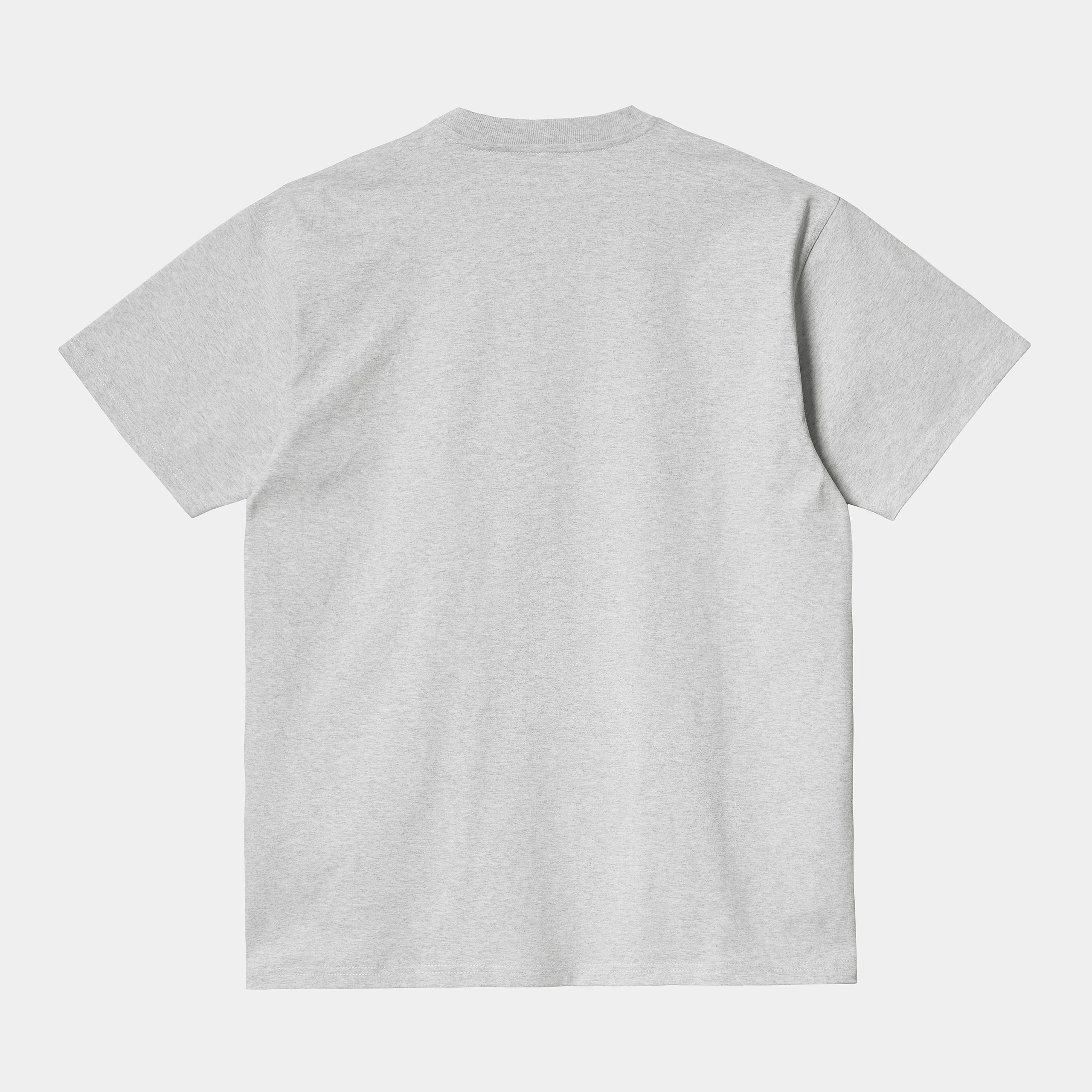 Camiseta Carhartt WIP American Script - Ash Heather