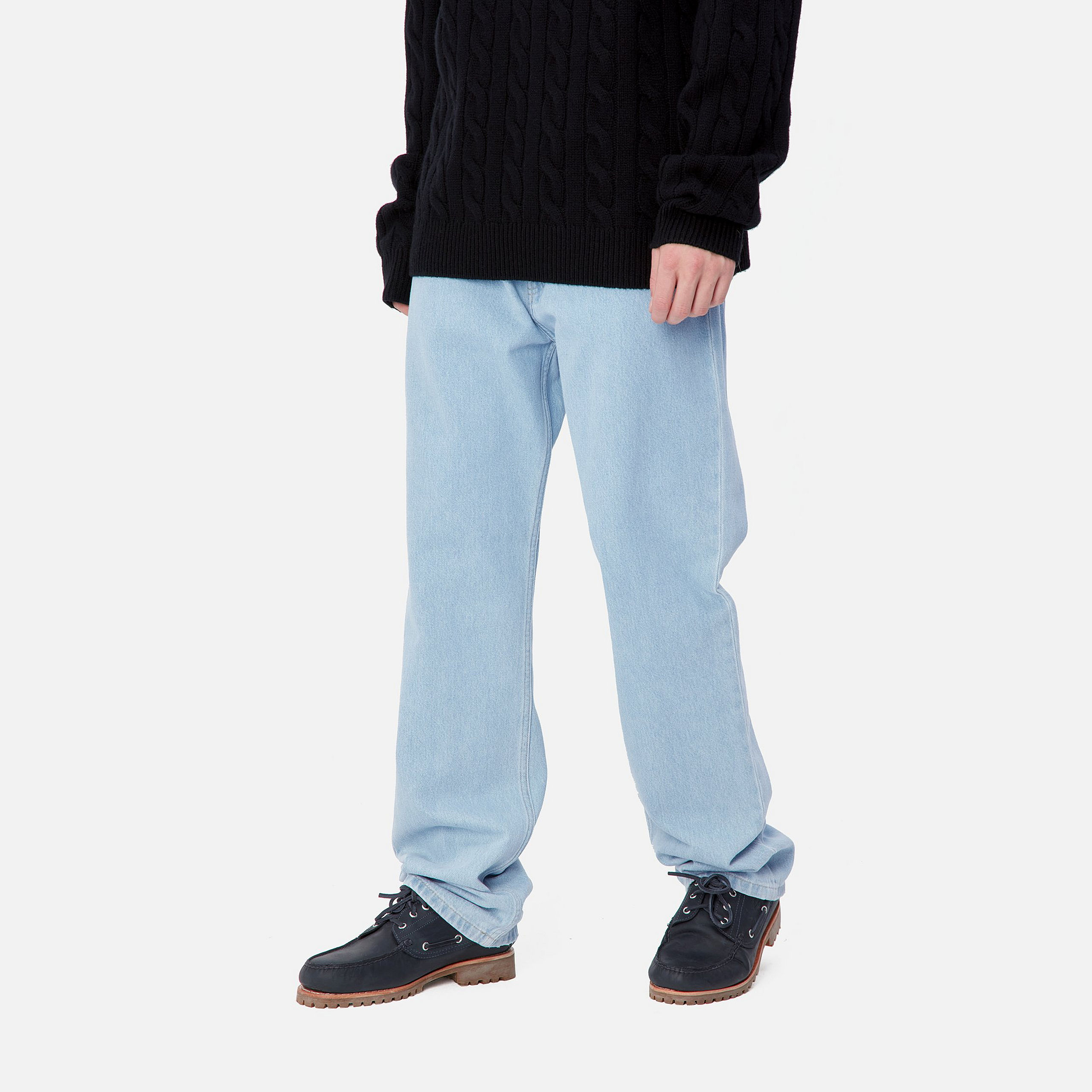 Pantalón Vaquero Carhartt WIP Nolan - Blue (Bleached)