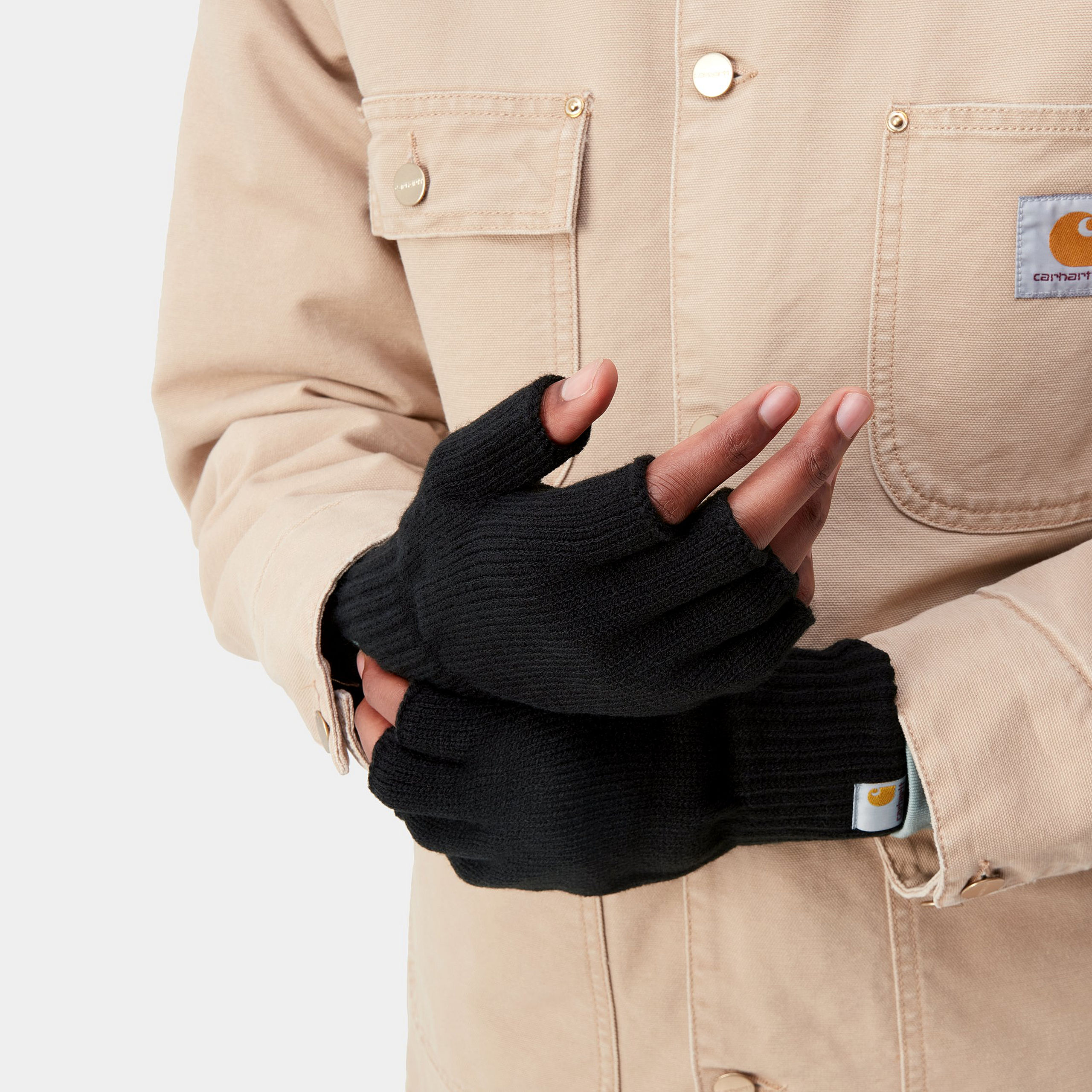 Guantes Carhartt WIP Mitten - Black