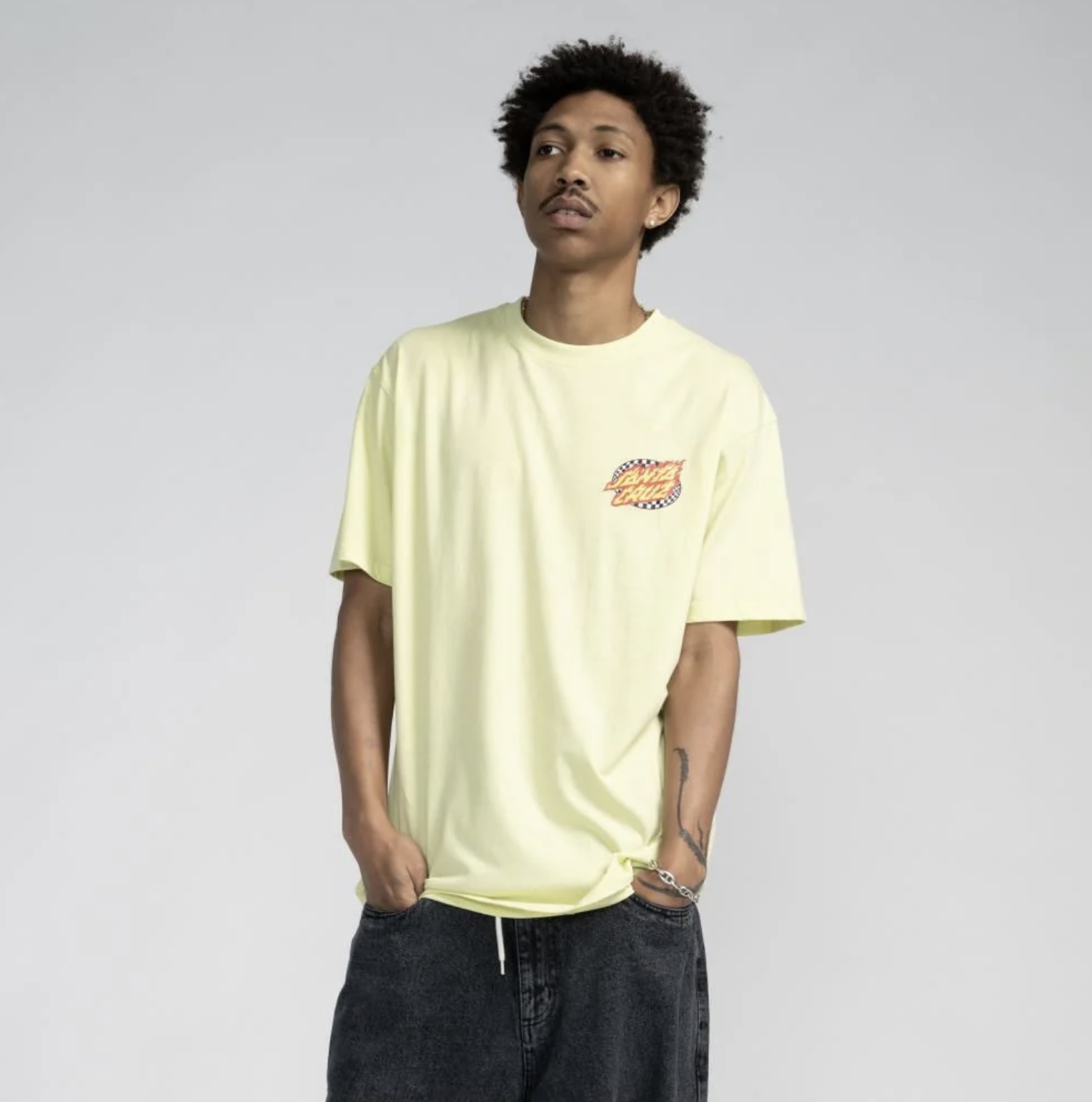 Camisa Santa Cruz Goal Flame - Matcha
