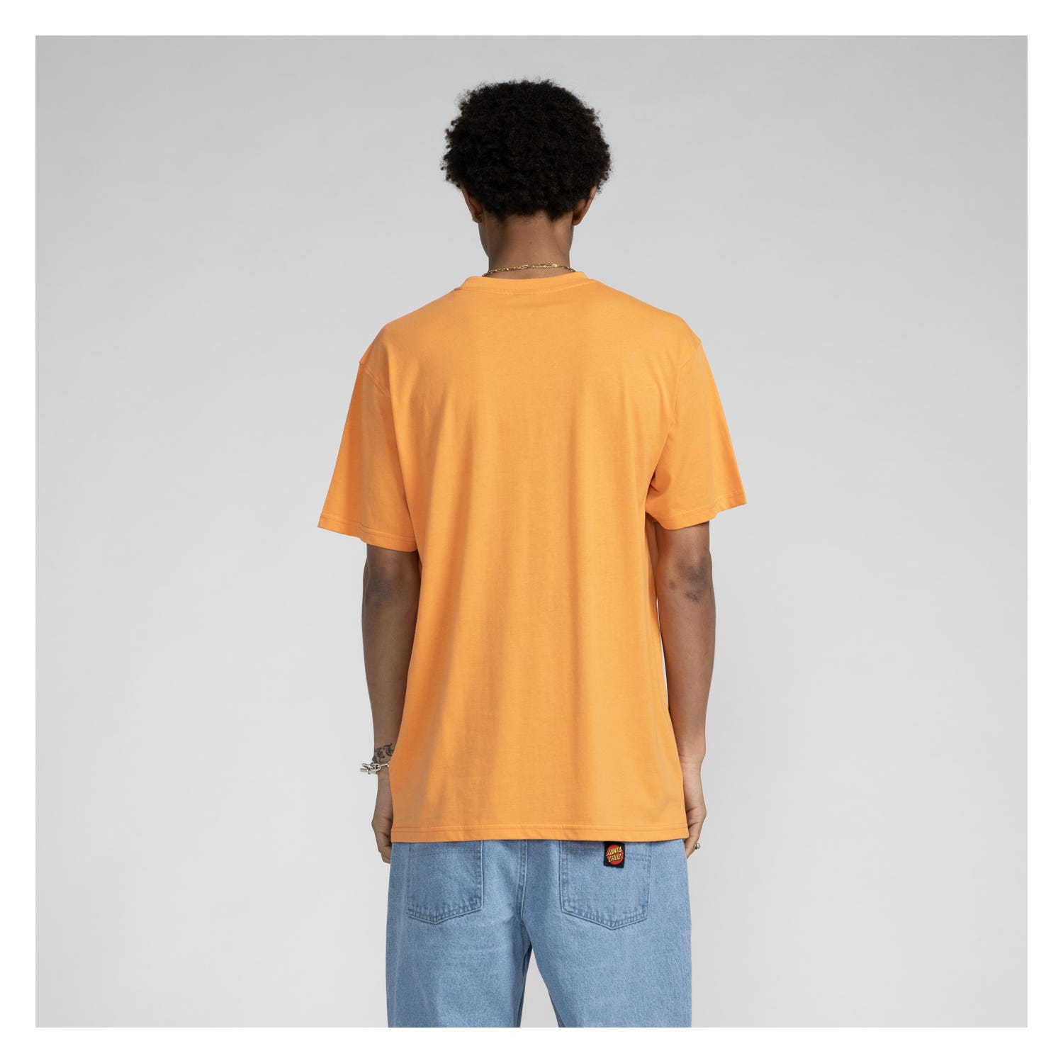Camiseta Santa Cruz Flame Hand - Washed Apricot