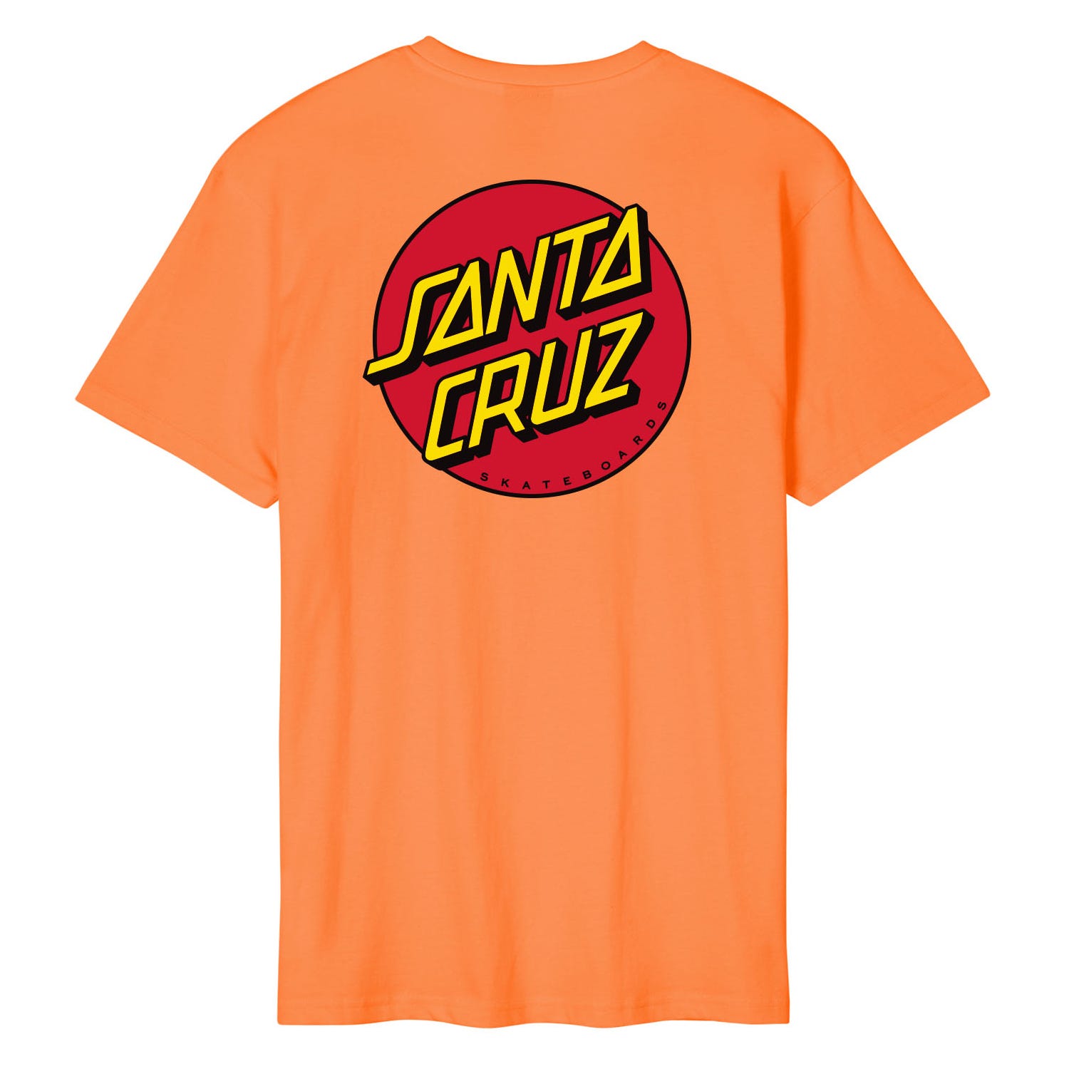 Camiseta Santa Cruz Classic Dot Chest - Washed Apricot