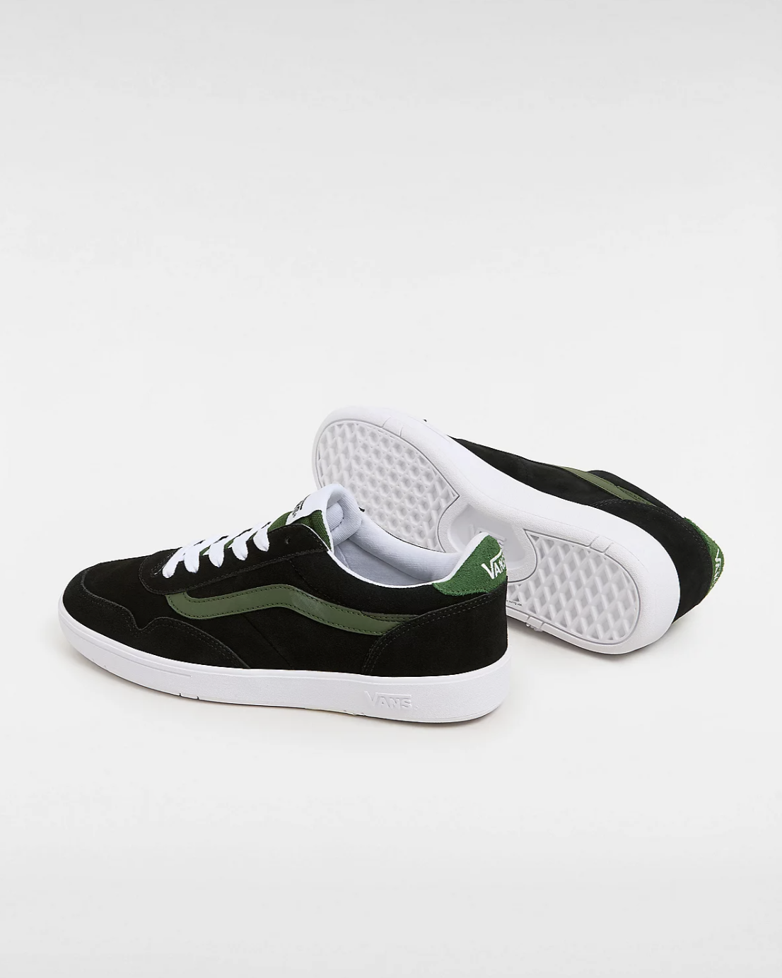 Zapatillas Vans Cruze Too ComfyCush Suede - Black/Green