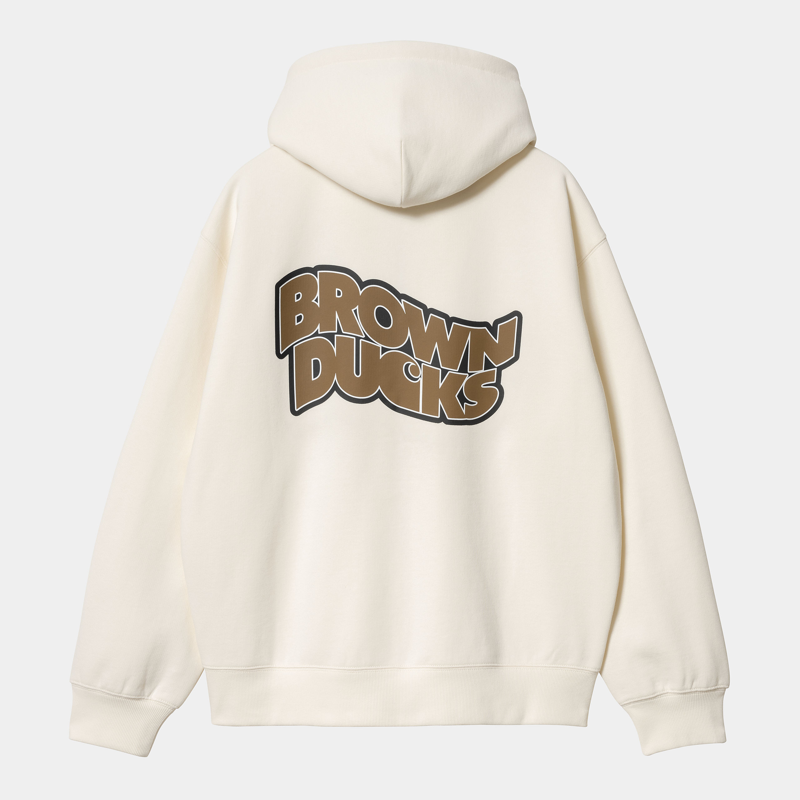 Sudadera Con Cremallera Brown Ducks - Wax