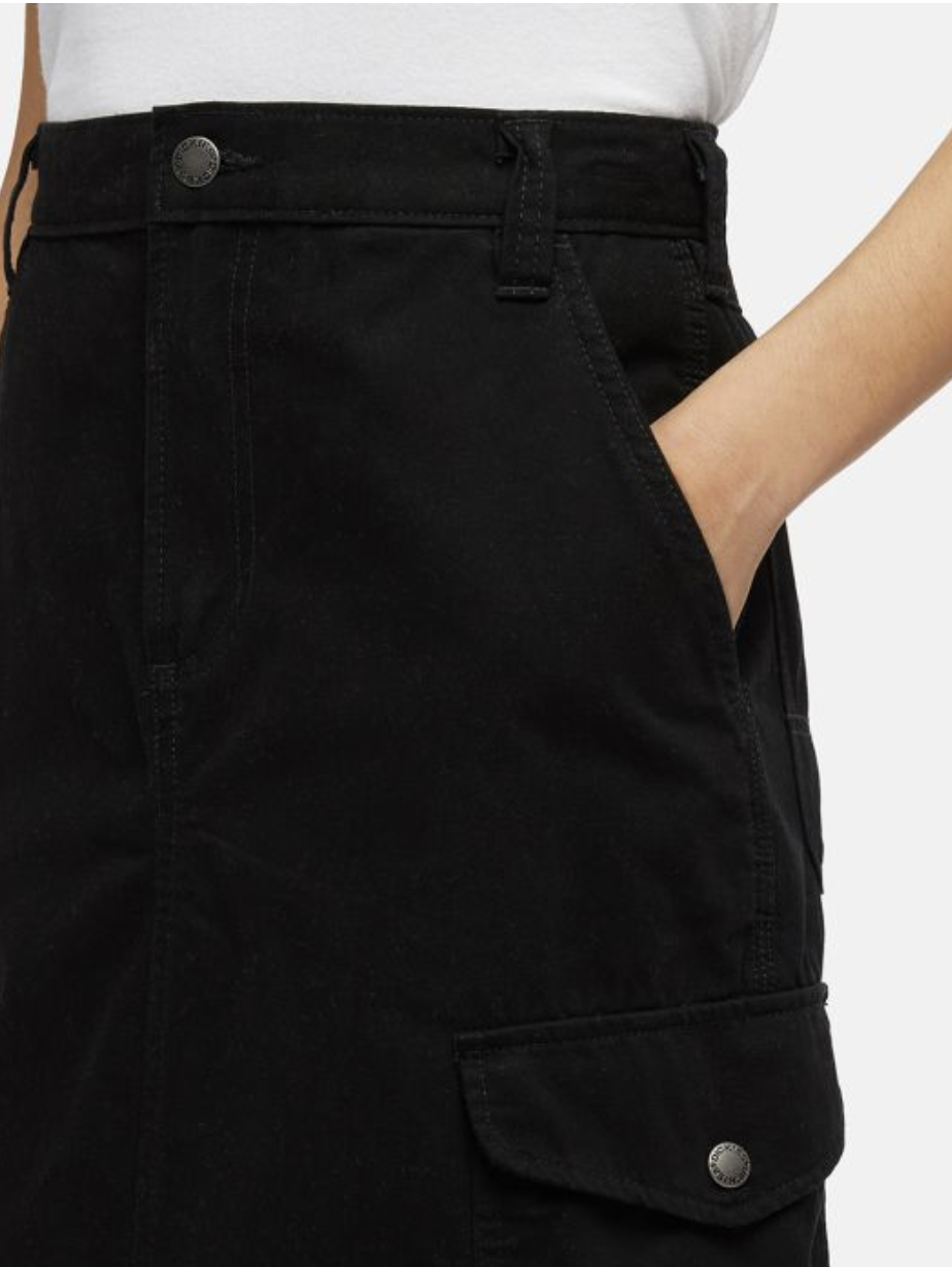 Falda Cargo Dickies Duck Canvas - Black