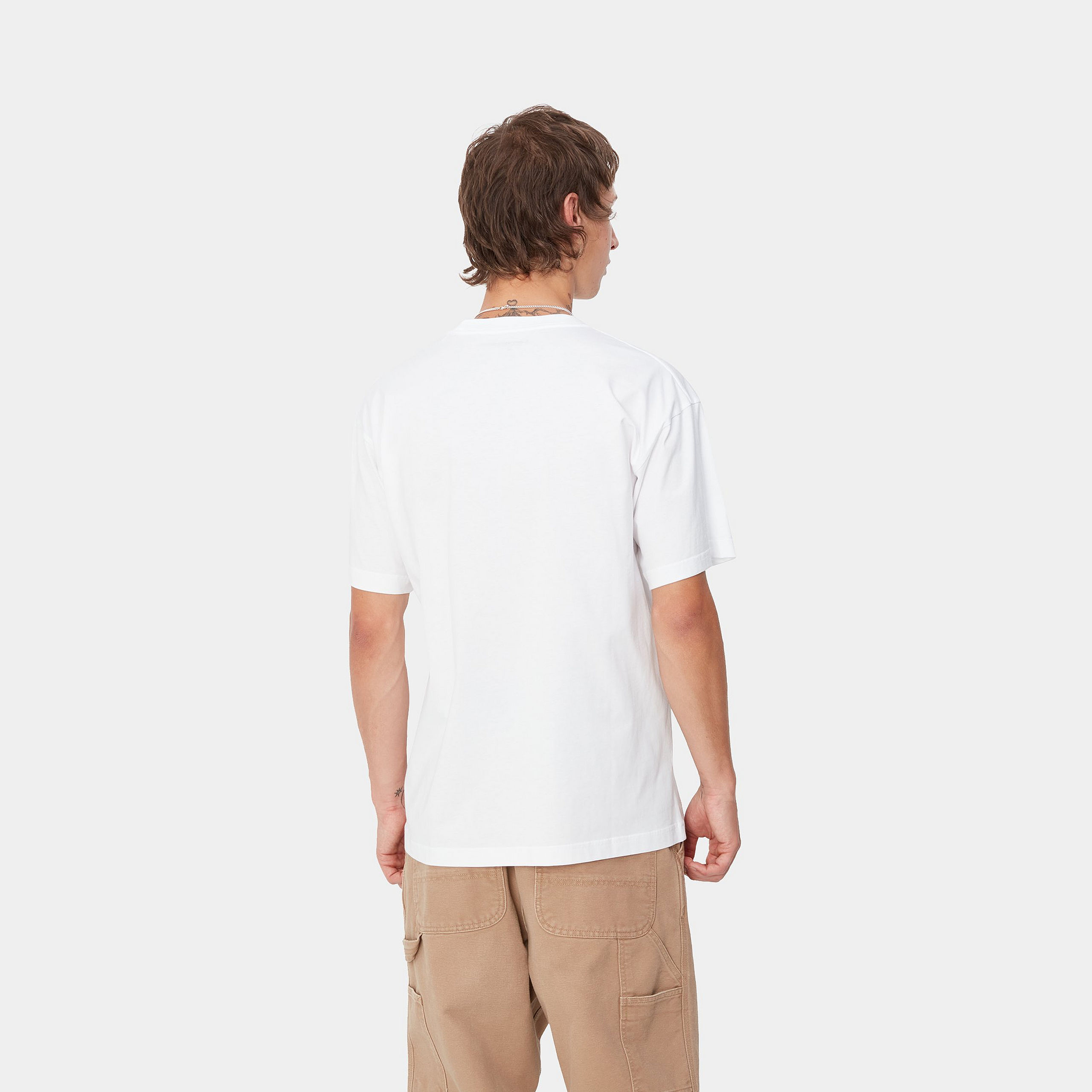 Camiseta Carhartt WIP BIB Overall - White