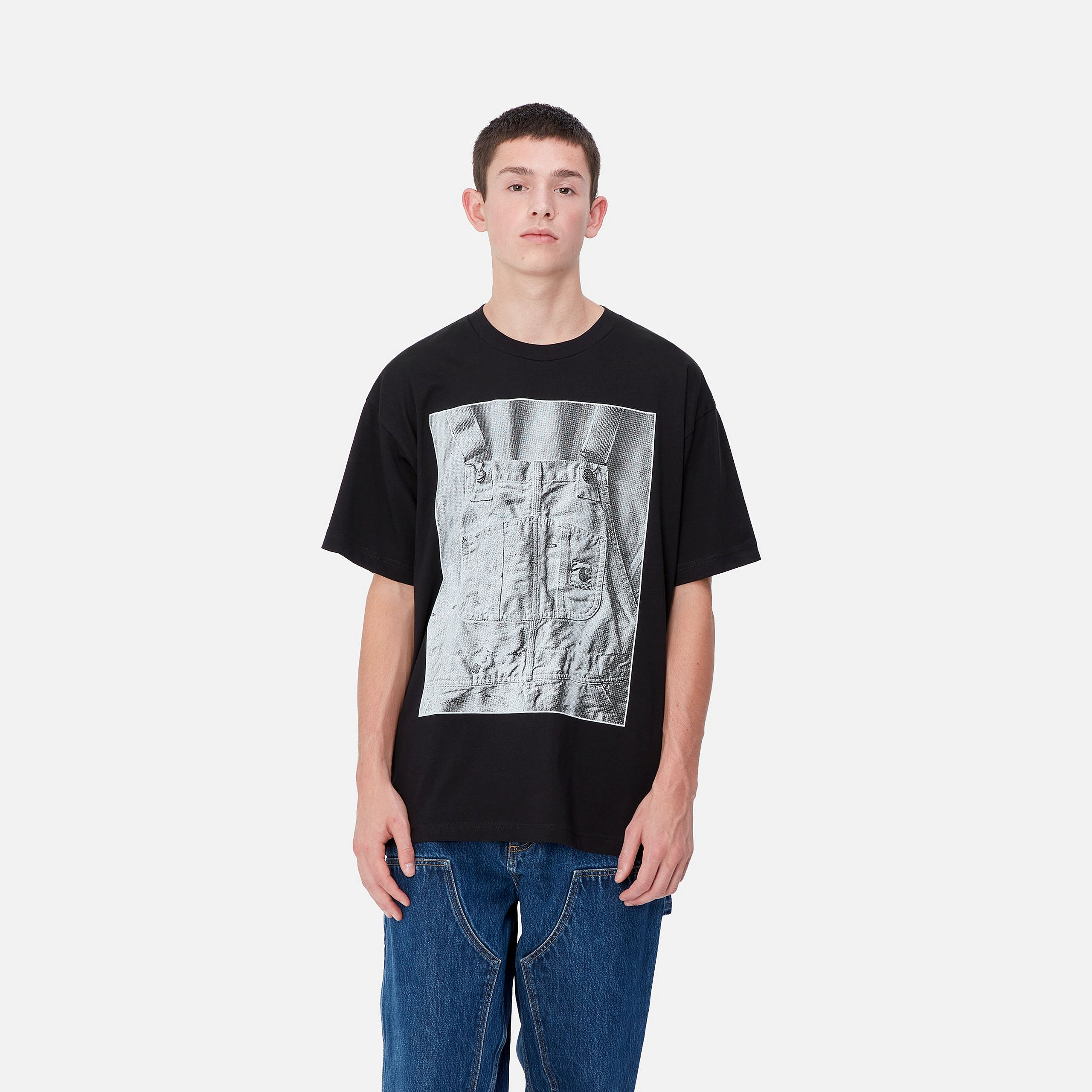 Camiseta Carhartt WIP BIB Overall - Black