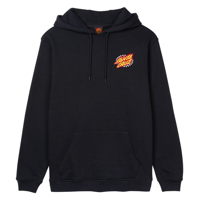 Sudadera Santa Cruz Goal Flame Hood -  (Black)