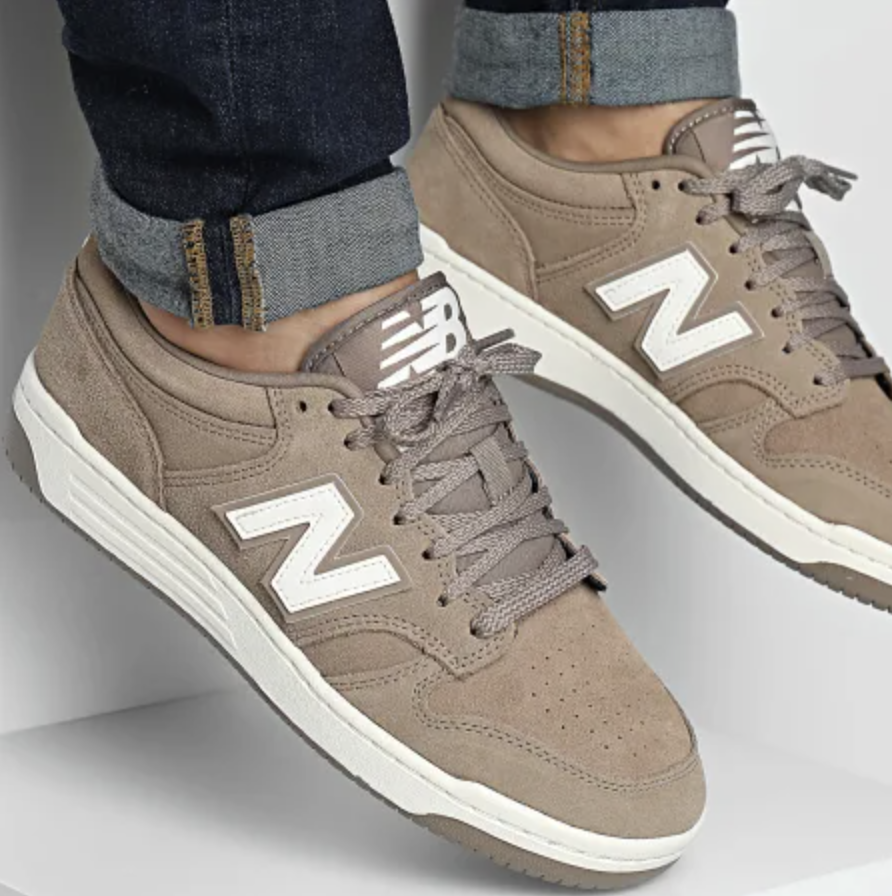 Zapatillas New Balance 480LDT - Mushroom Con Sea Salt