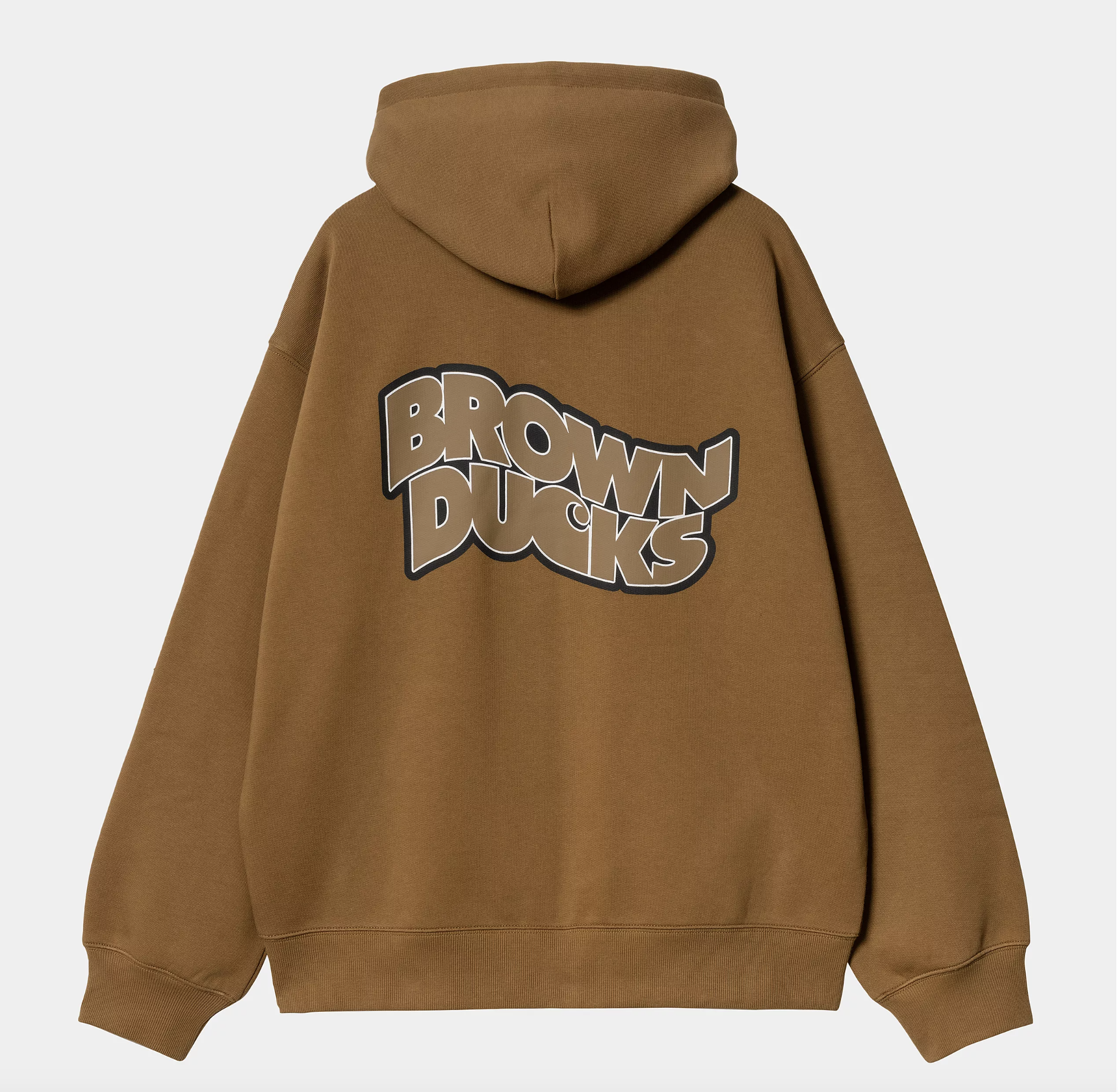 Sudadera Con Cremallera Carhartt WIP Brown Ducks - Hamilton Brown