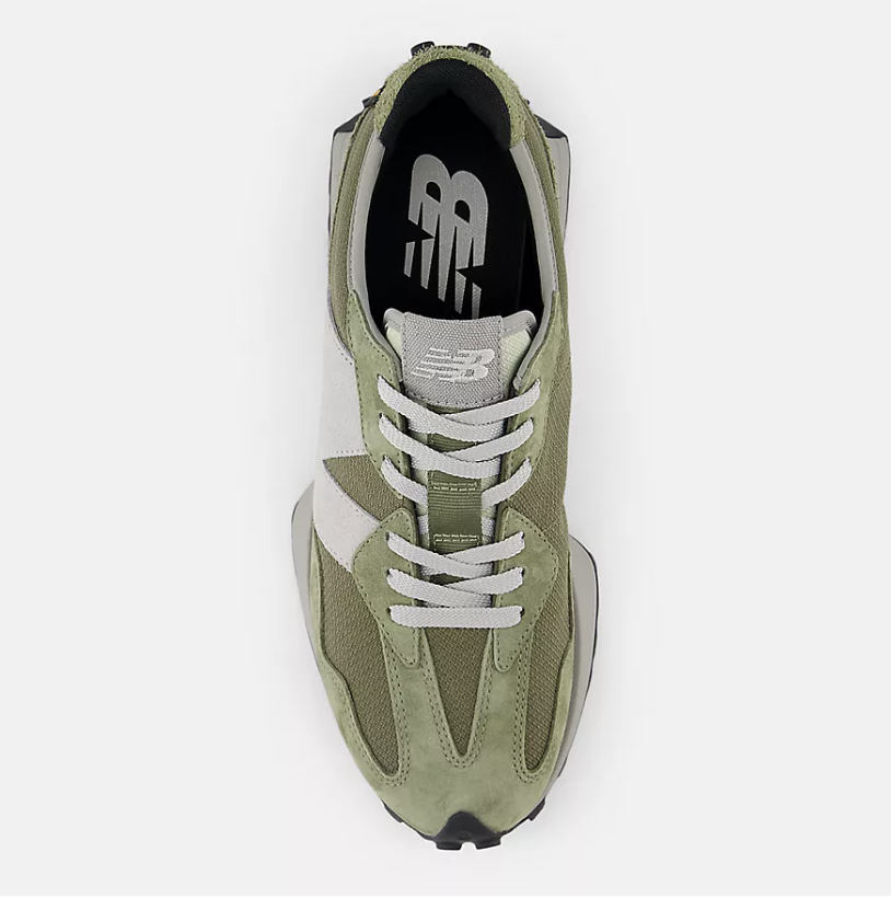 Zapatillas New Balance 327OB - Olivine con Dark Olive