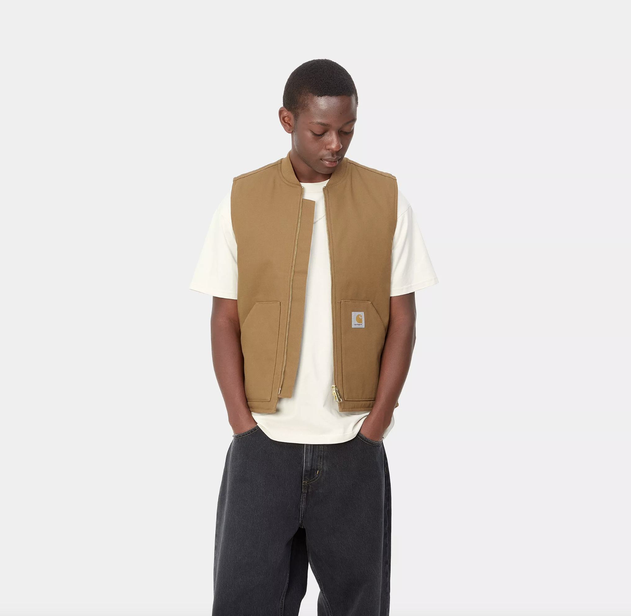 Chaleco Carhartt WIP Classic Vest - Hamilton Brown (Rigid)