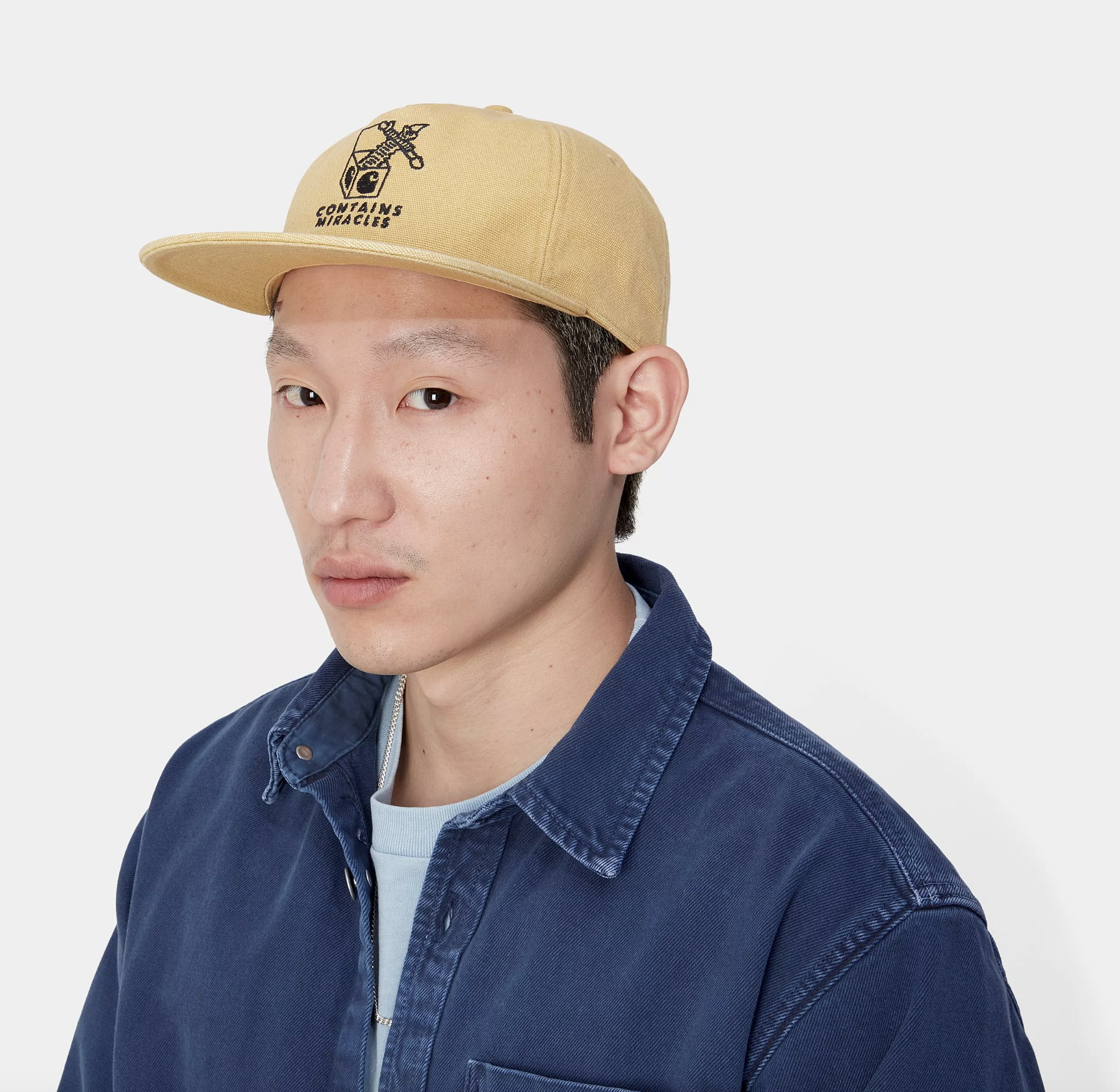 Gorra Carhartt WIP Stamp - Bourbon/Black