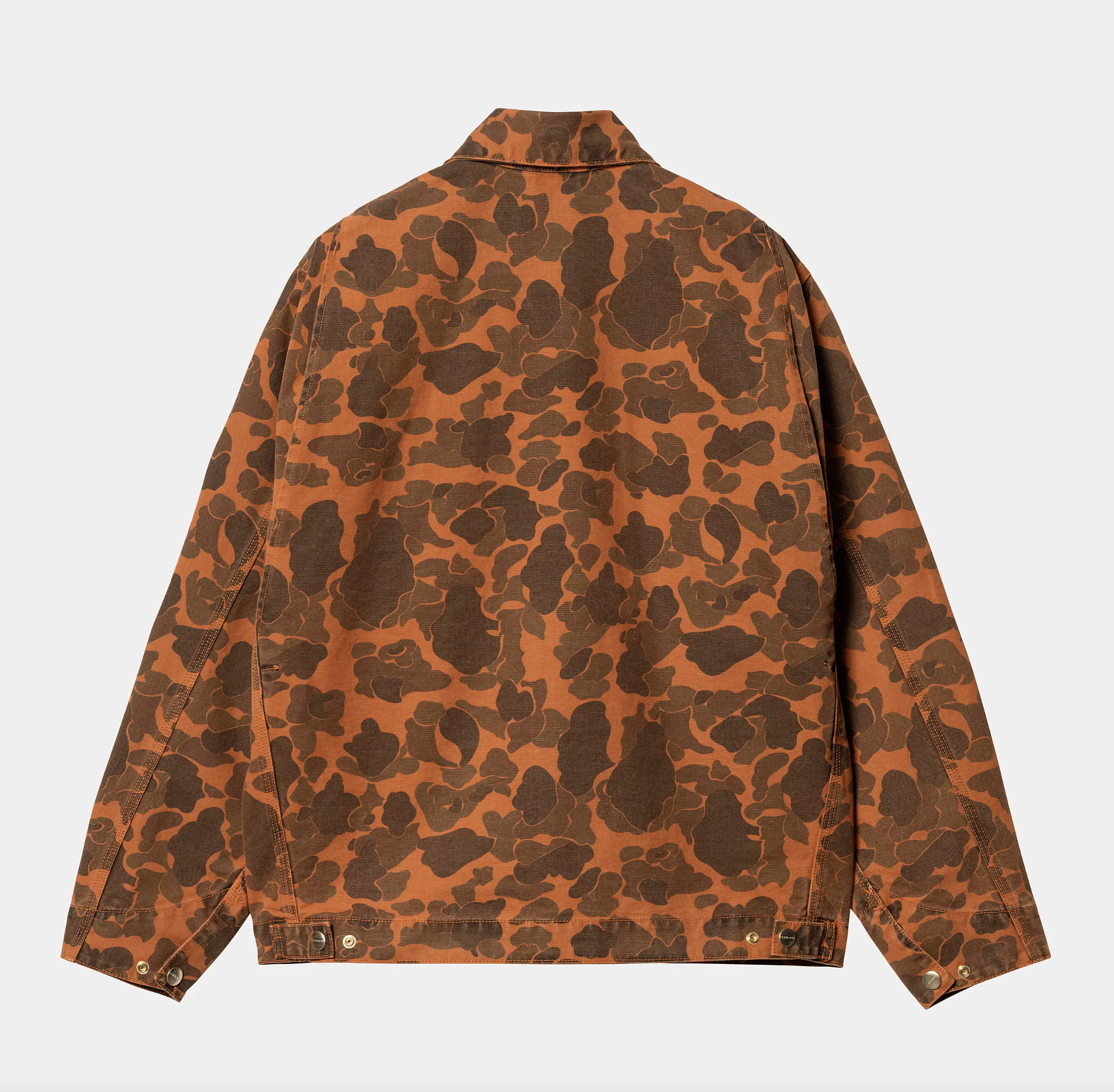 Chaqueta Carhartt WIP Duck Detroit - Camo Duck/Green/Turmeric (Garment Dyed)