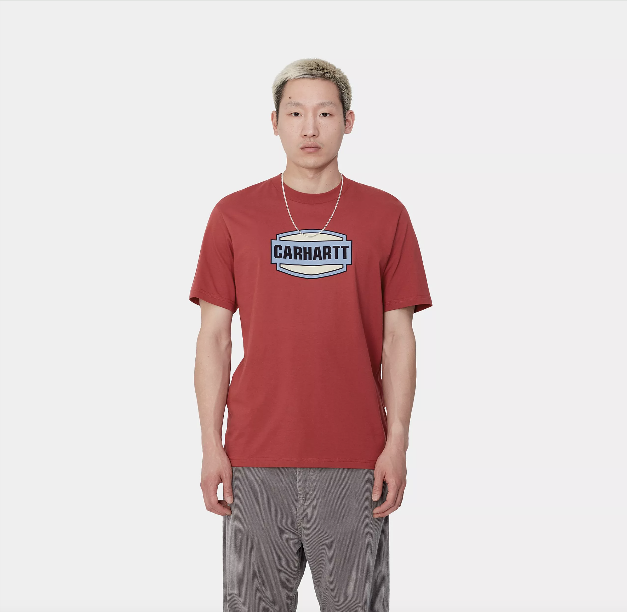 Camiseta Carhartt WIP Press Script - Tuscany