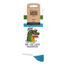Clacetines American Socks See You Later - Mid High