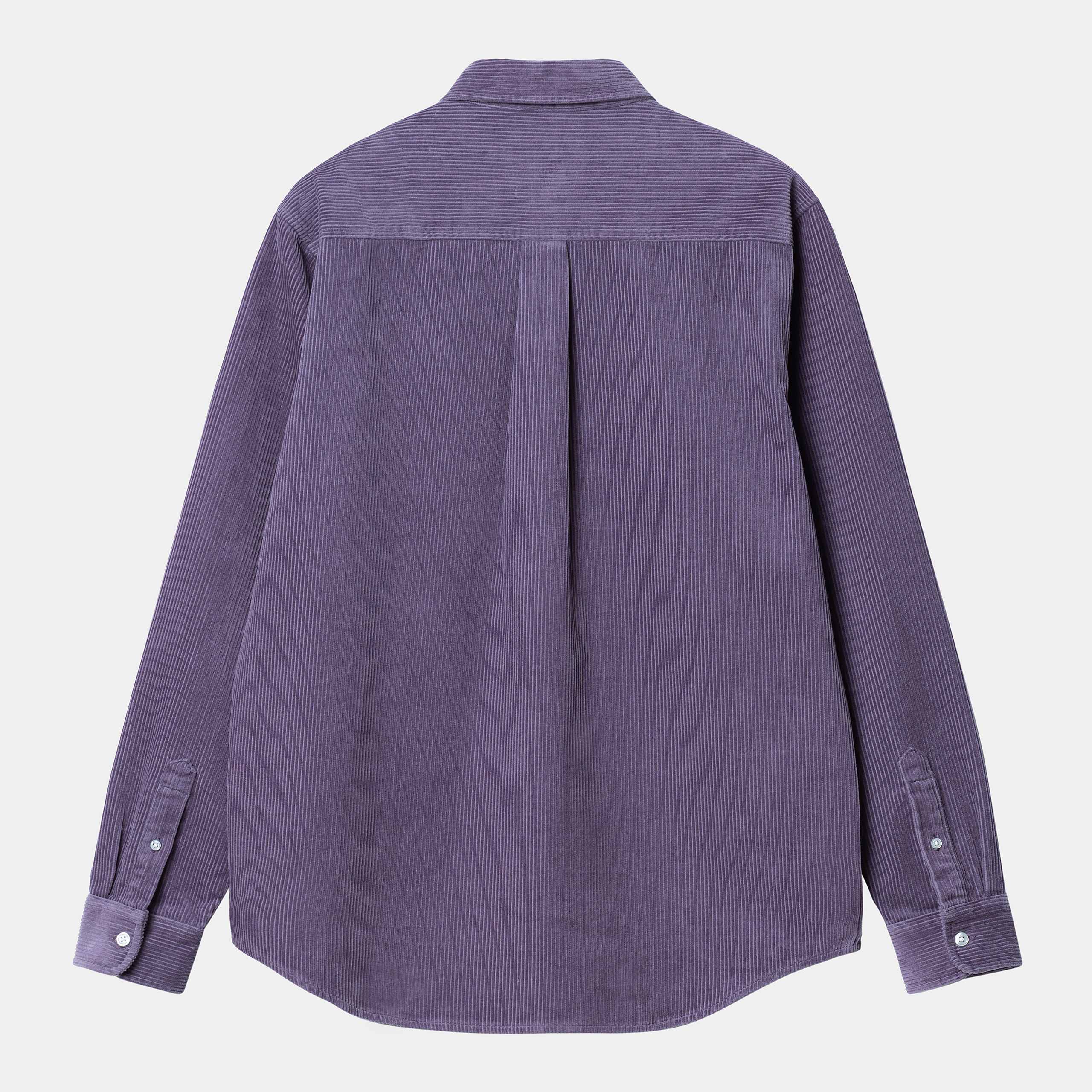 Camisa Carhartt WIP L/S Madison Cord - Glassy Purple/Black
