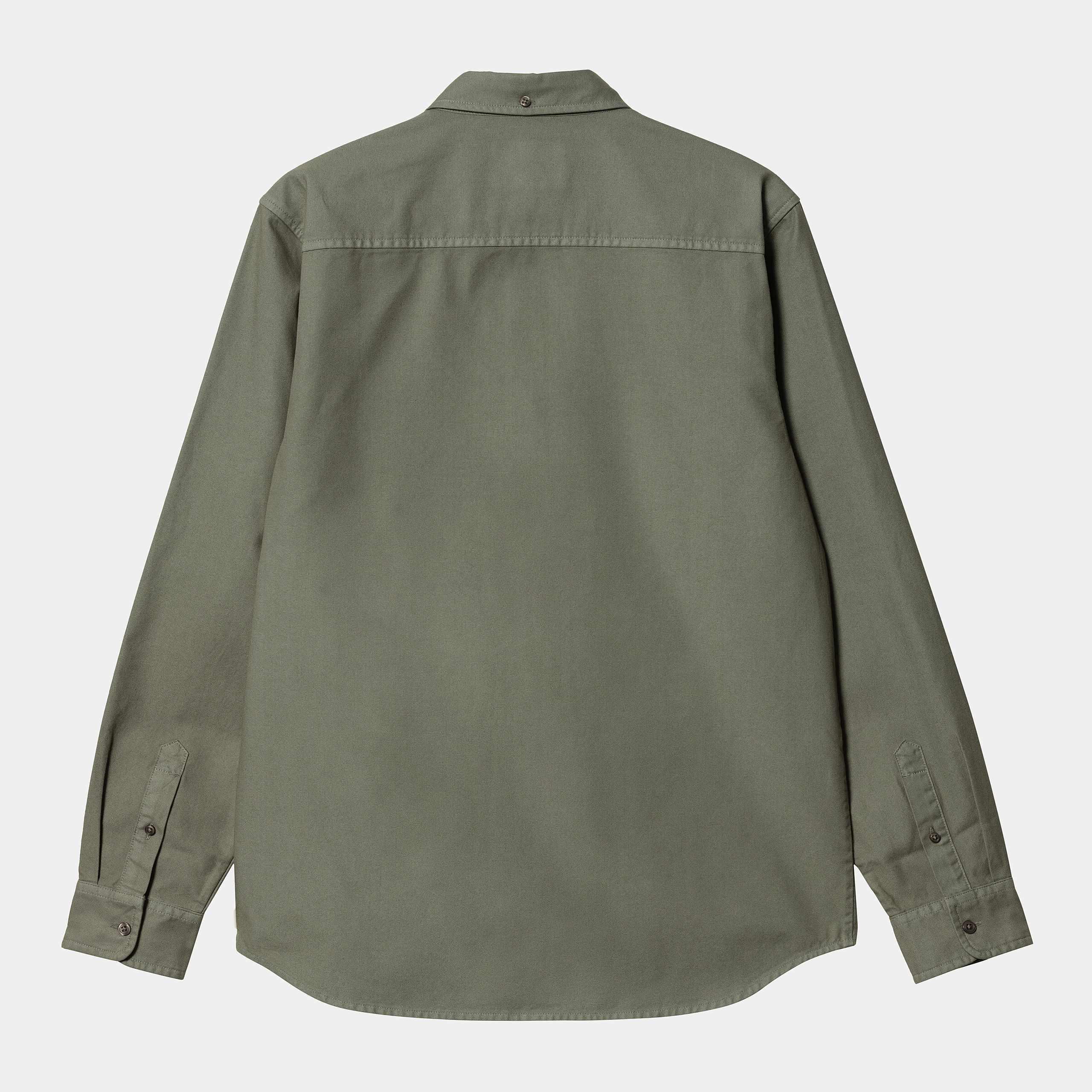 Camisa Carhartt WIP L/S Cord - Smoke Green (Garment Dyed)
