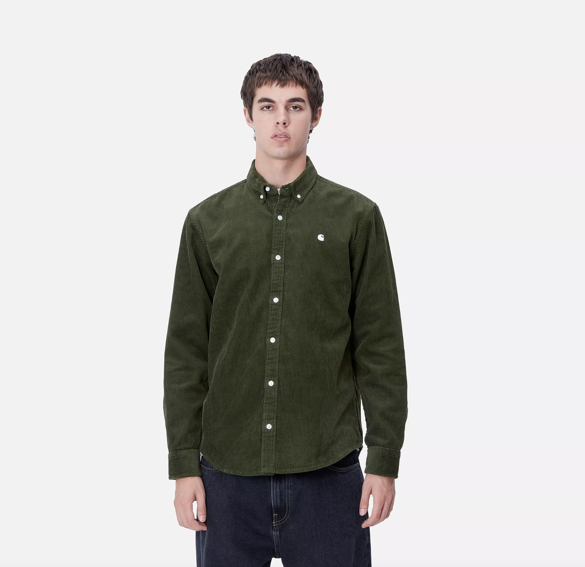 Camisa De Pana L/S Madison Cord - Tarragon/Wax