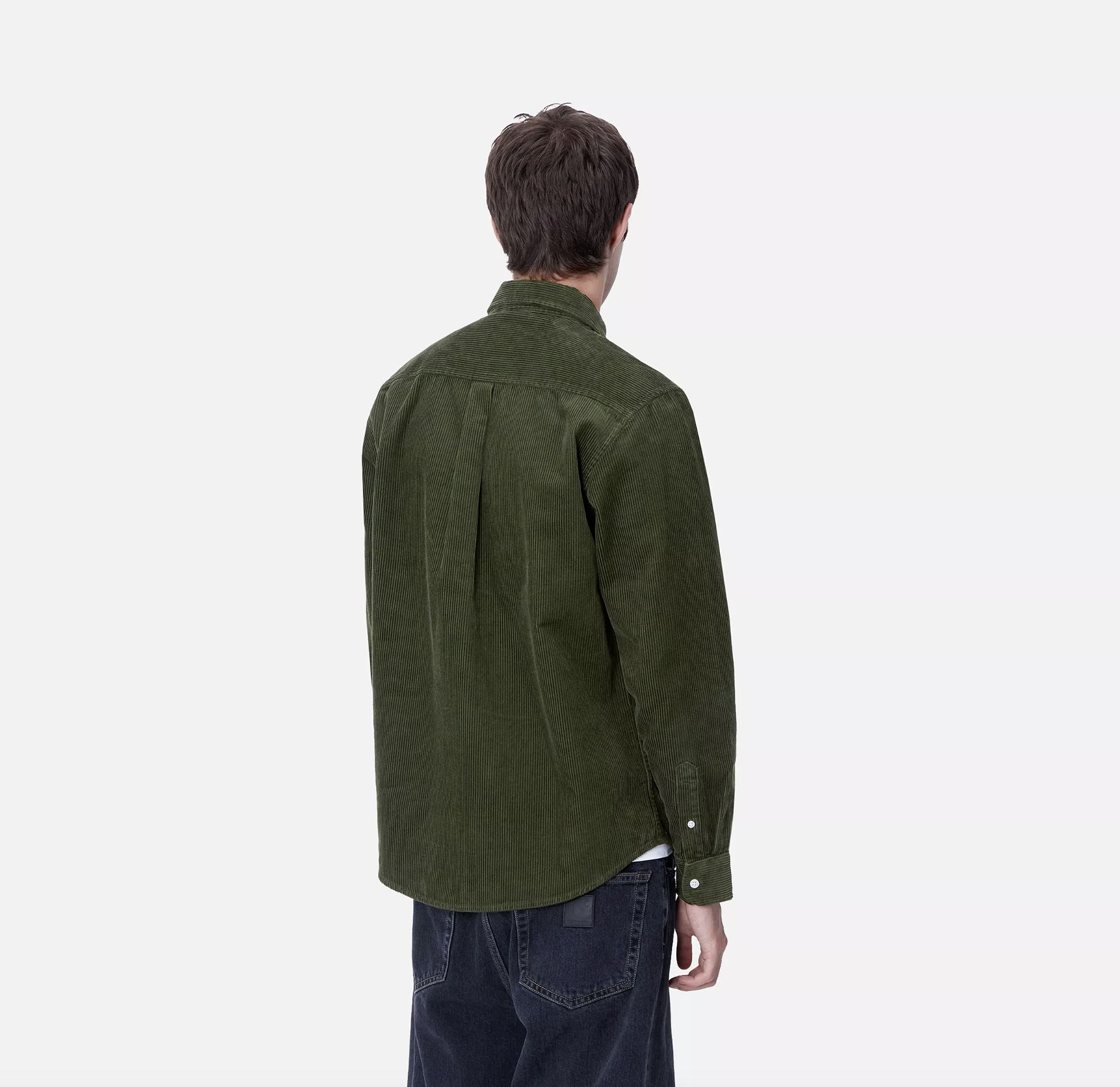 Camisa De Pana L/S Madison Cord - Tarragon/Wax