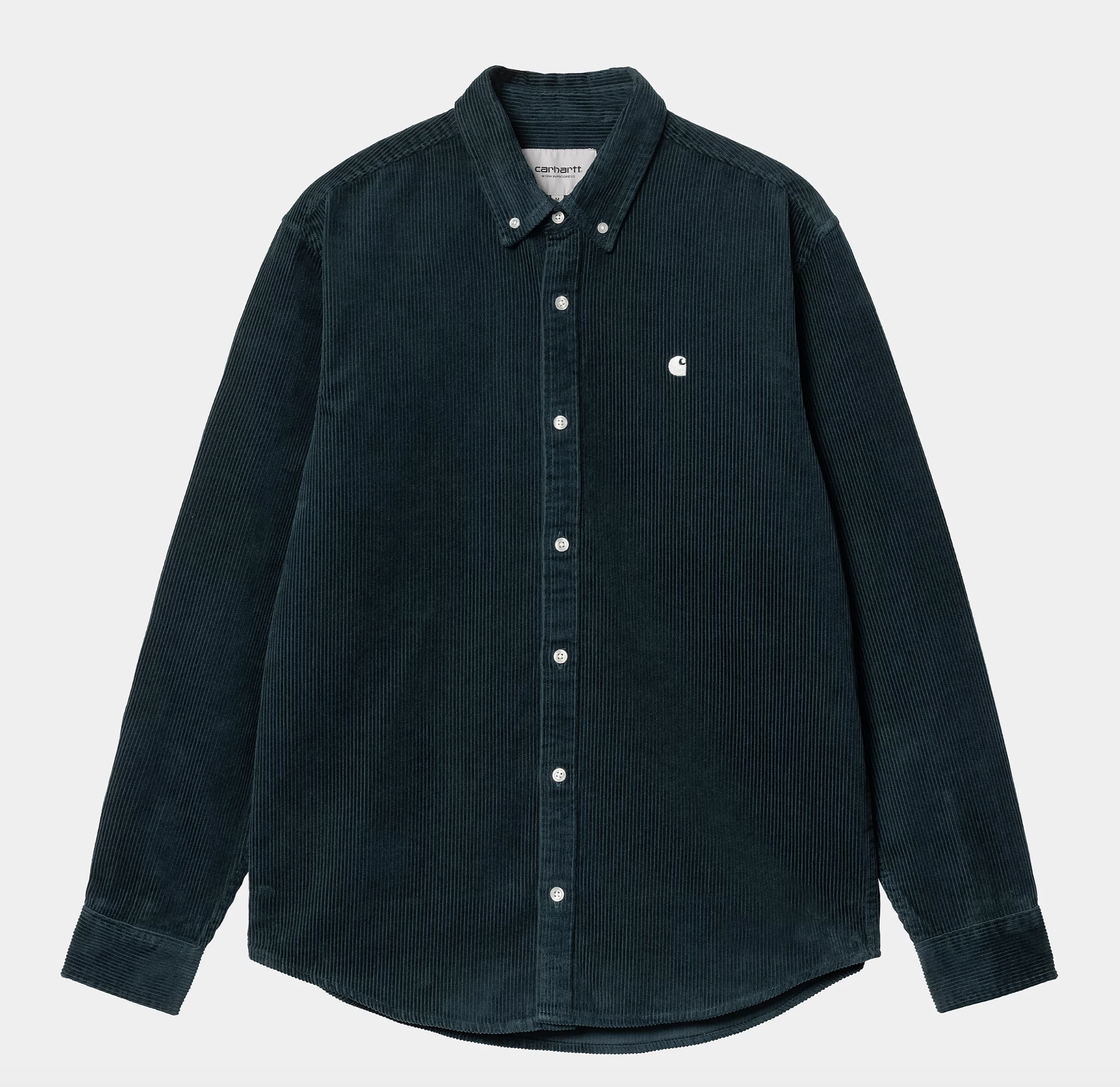 Camisa De Pana L/S Madison Cord - Duck Blue/Wax