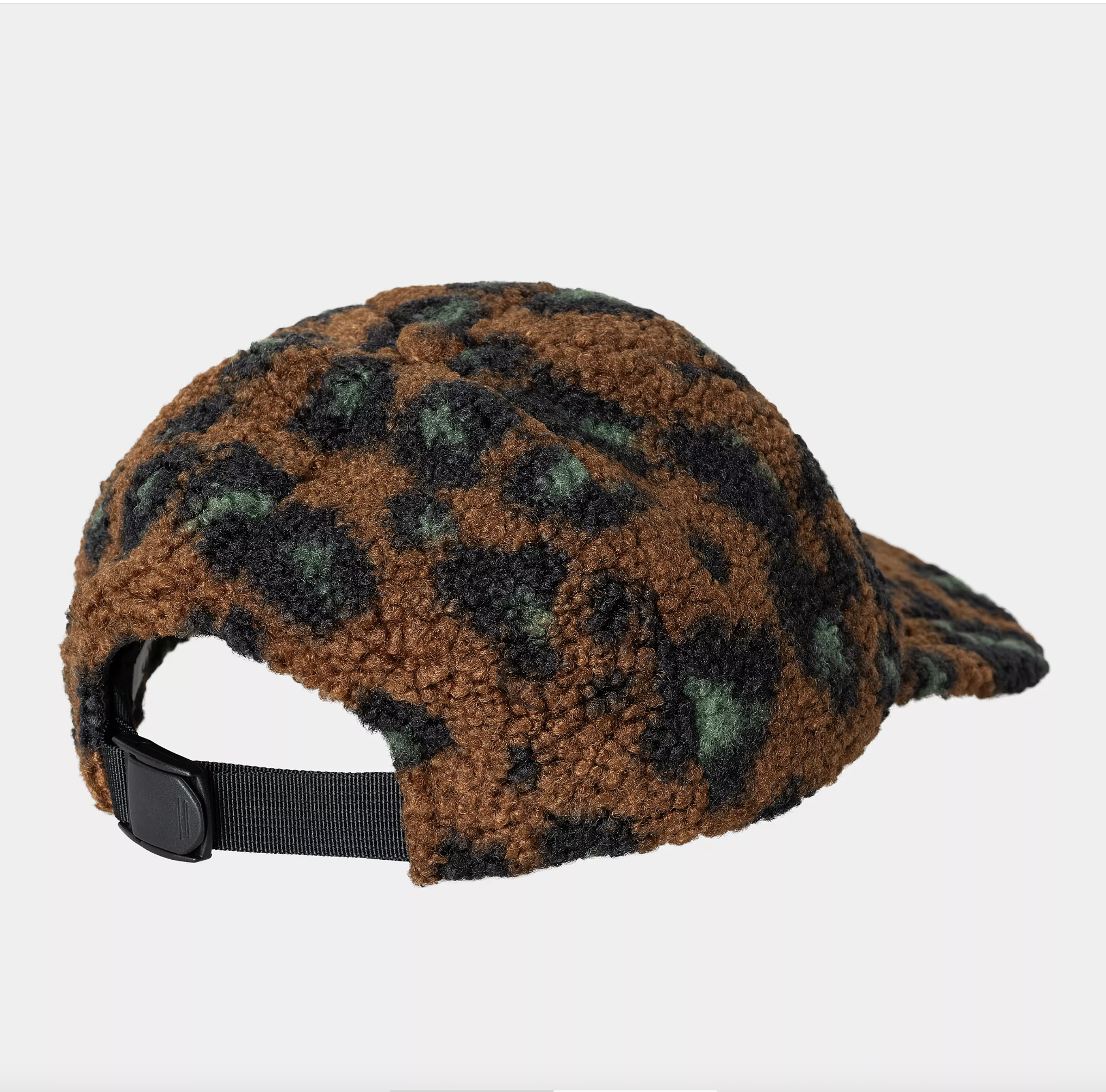 Gorra Carhartt WIP Orla - Camo Leo Jacquard, Tamarind/Black