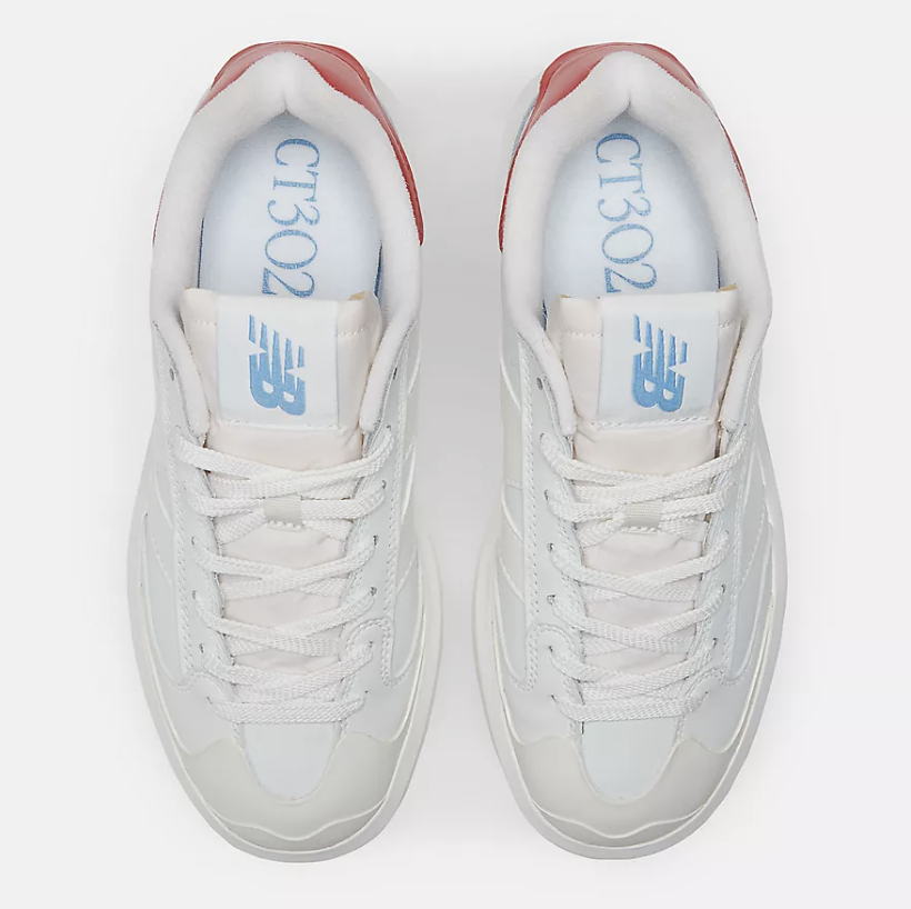Zapatillas New Balance 302LH - White Con True Red y Heritage Blue