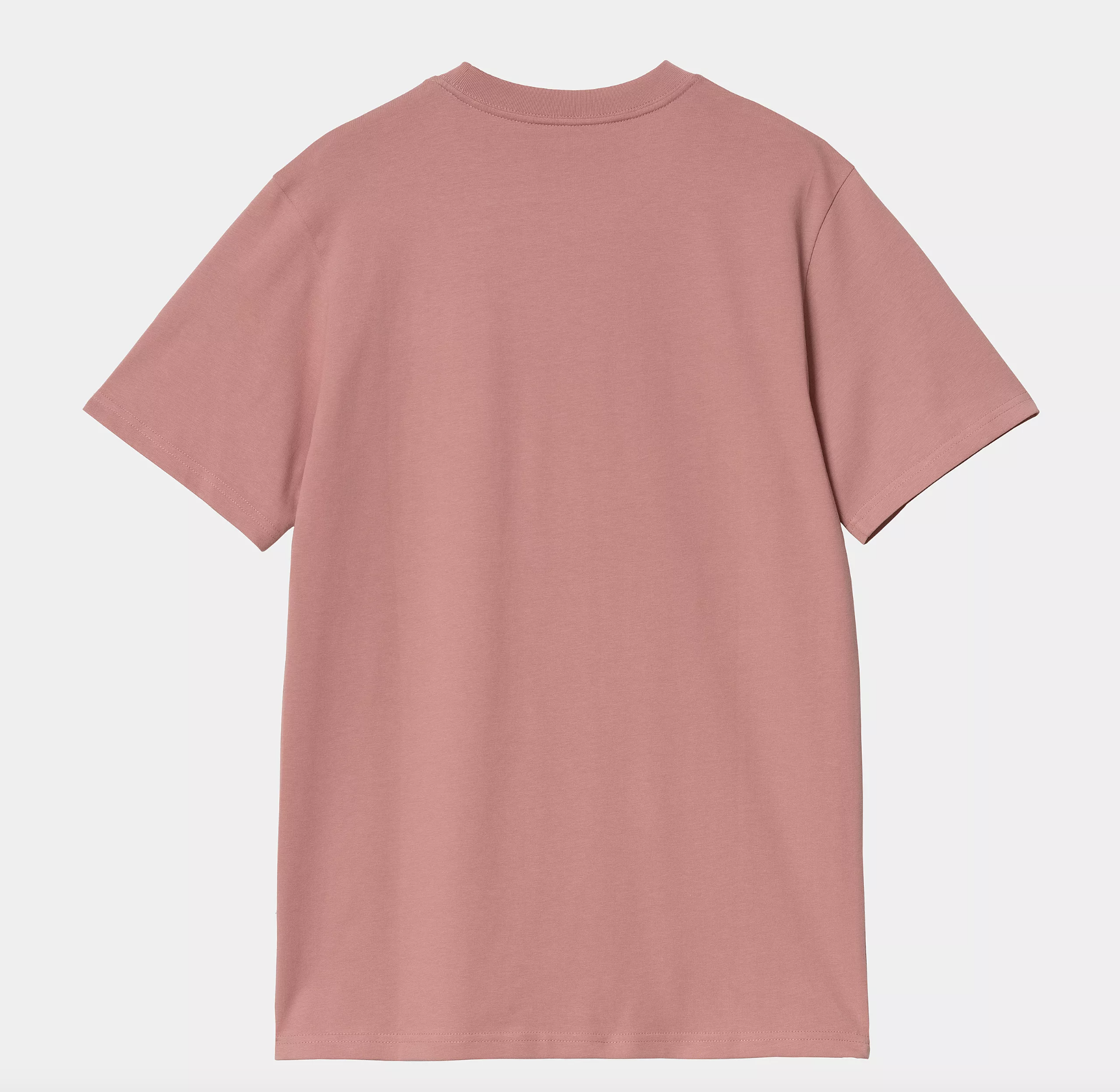 Camiseta Carhartt WIP Script - Dusty Rose/Sycamore Tree