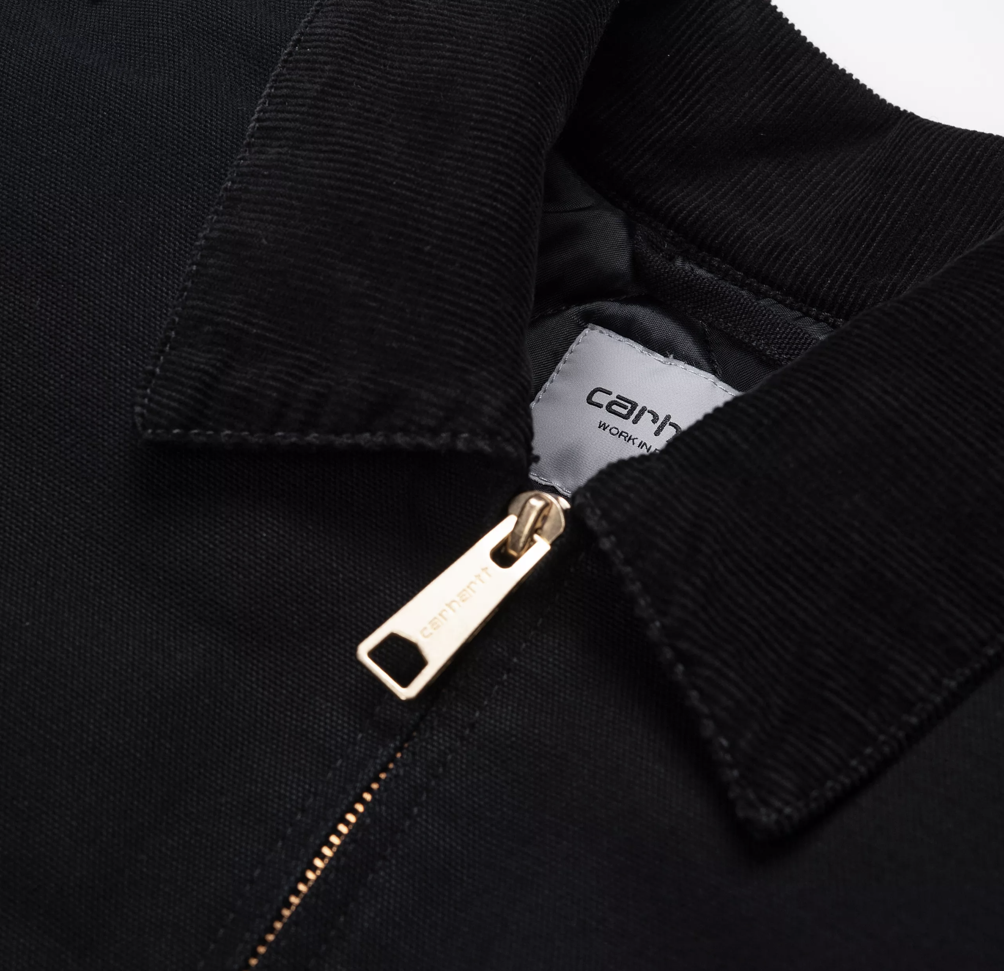 Chaqueta Carhartt WIP OG Detroit  - Black/Black/Aged Canvas