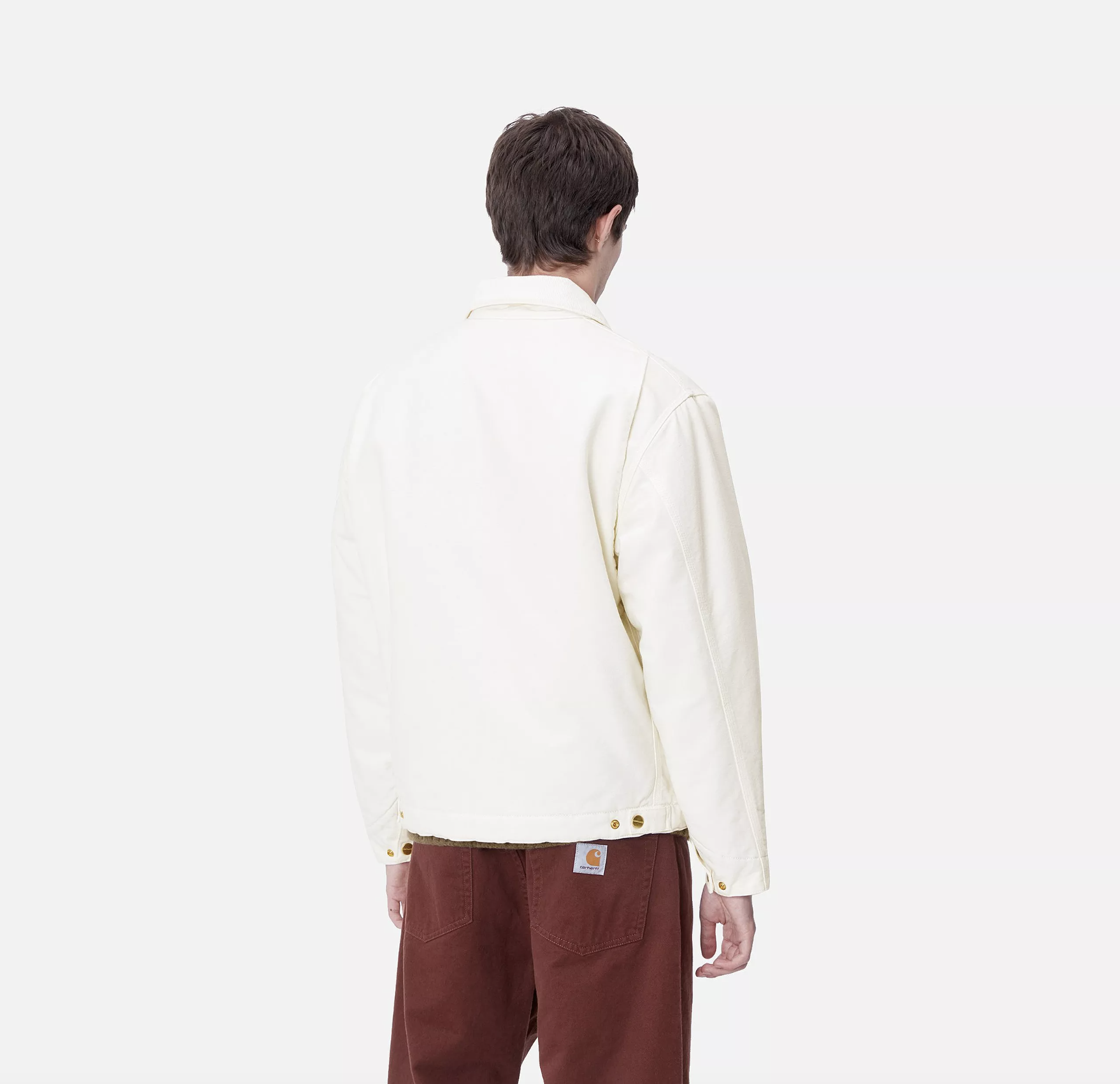 Chaqueta Carhartt WIP OG Detroit - Wax/Wax (Rinsed)